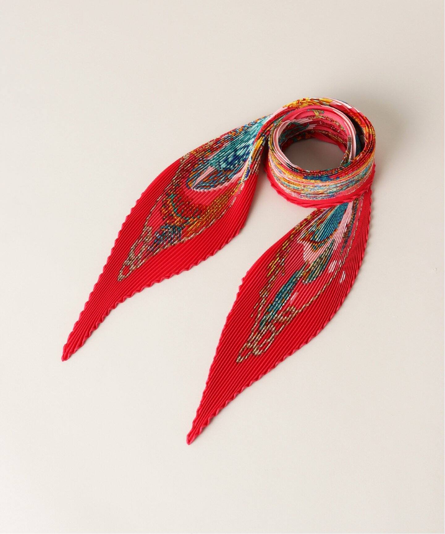 HERMES / エルメス】深海 / Grands Fonds プリーツスカーフ（スカーフ  