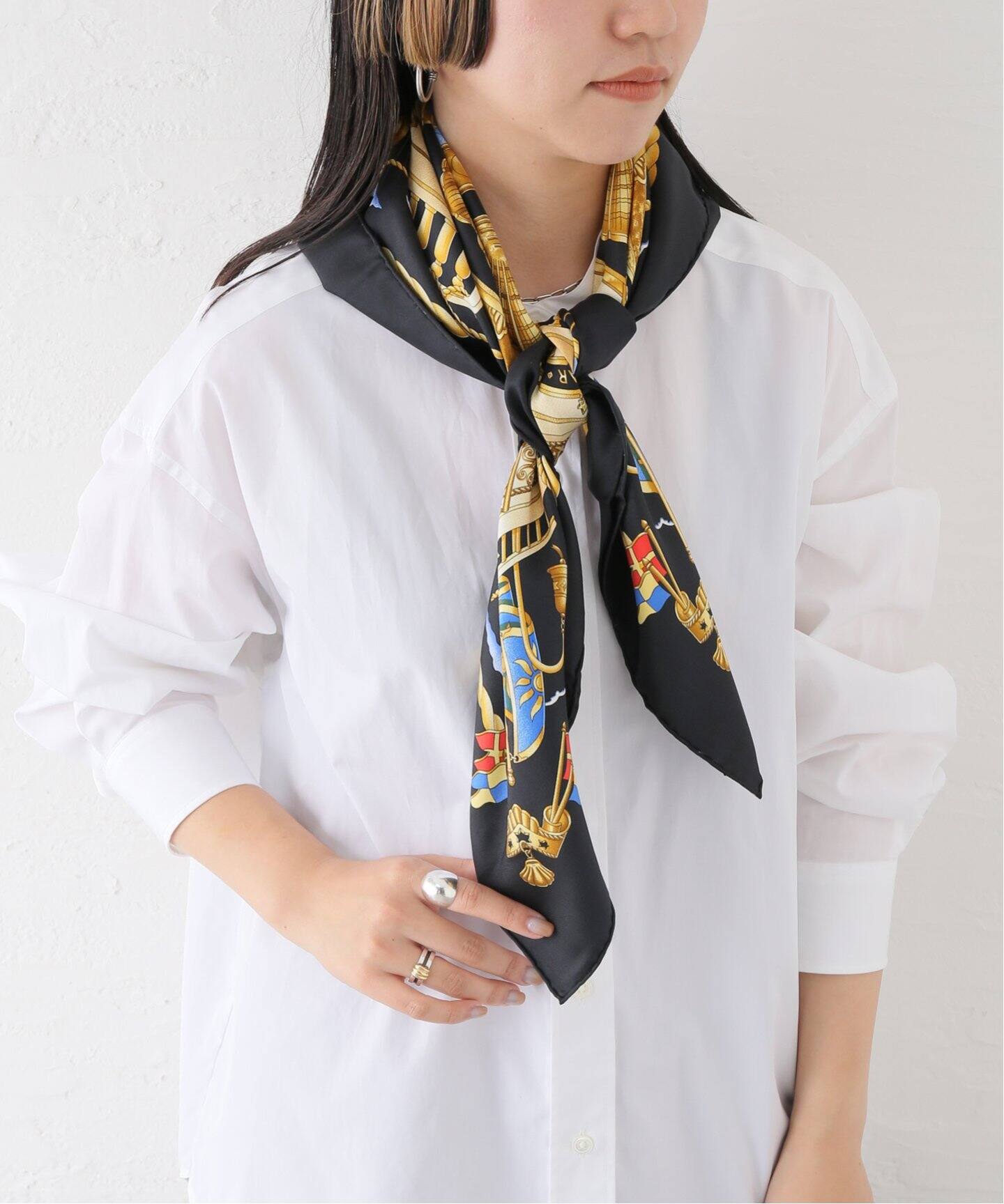 HERMES / エルメス】RAILING / 船の手摺（スカーフ／バンダナ）｜HIROB  