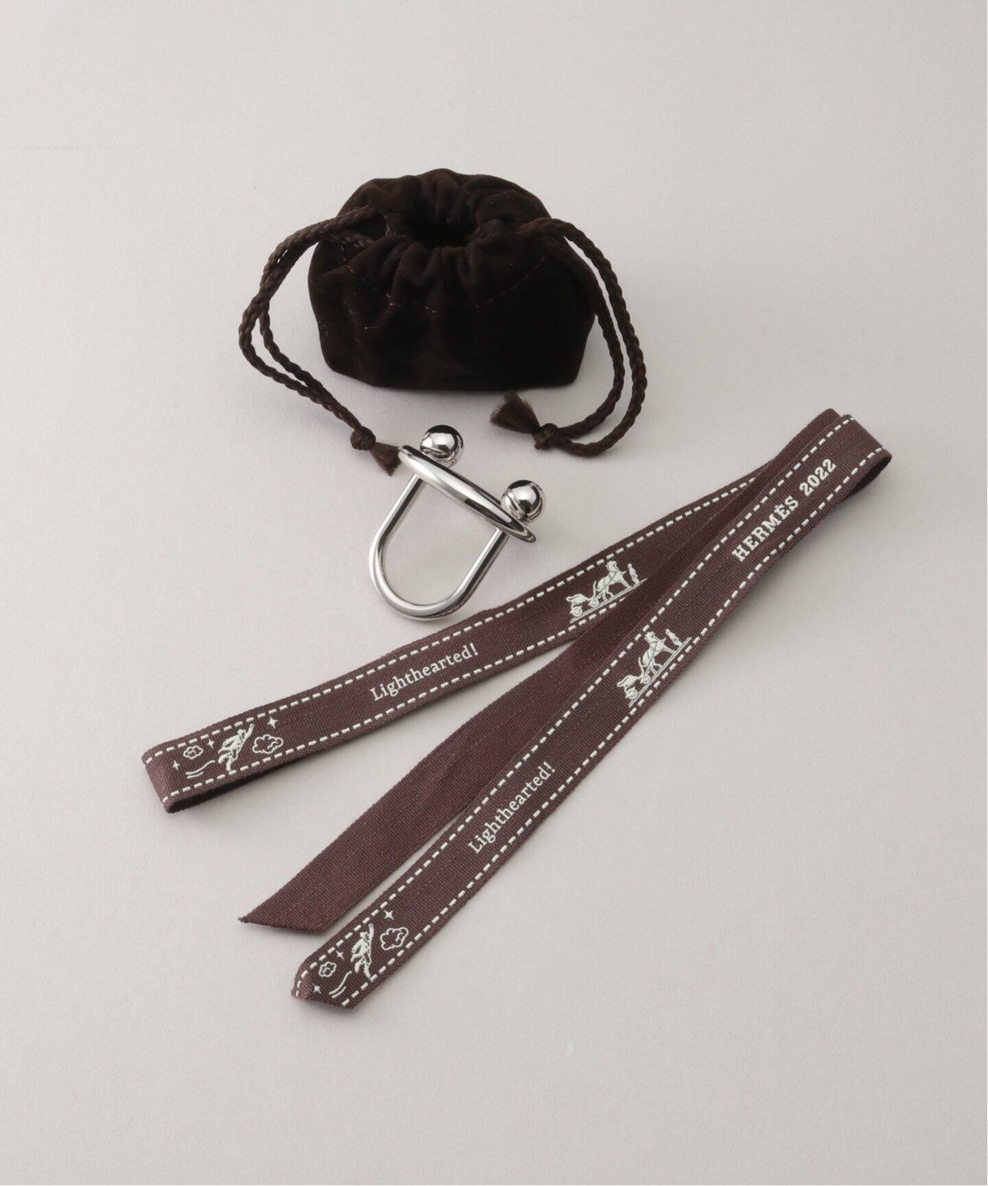 HERMES/エルメス】スカーフリング / サテライト（その他ファッション  