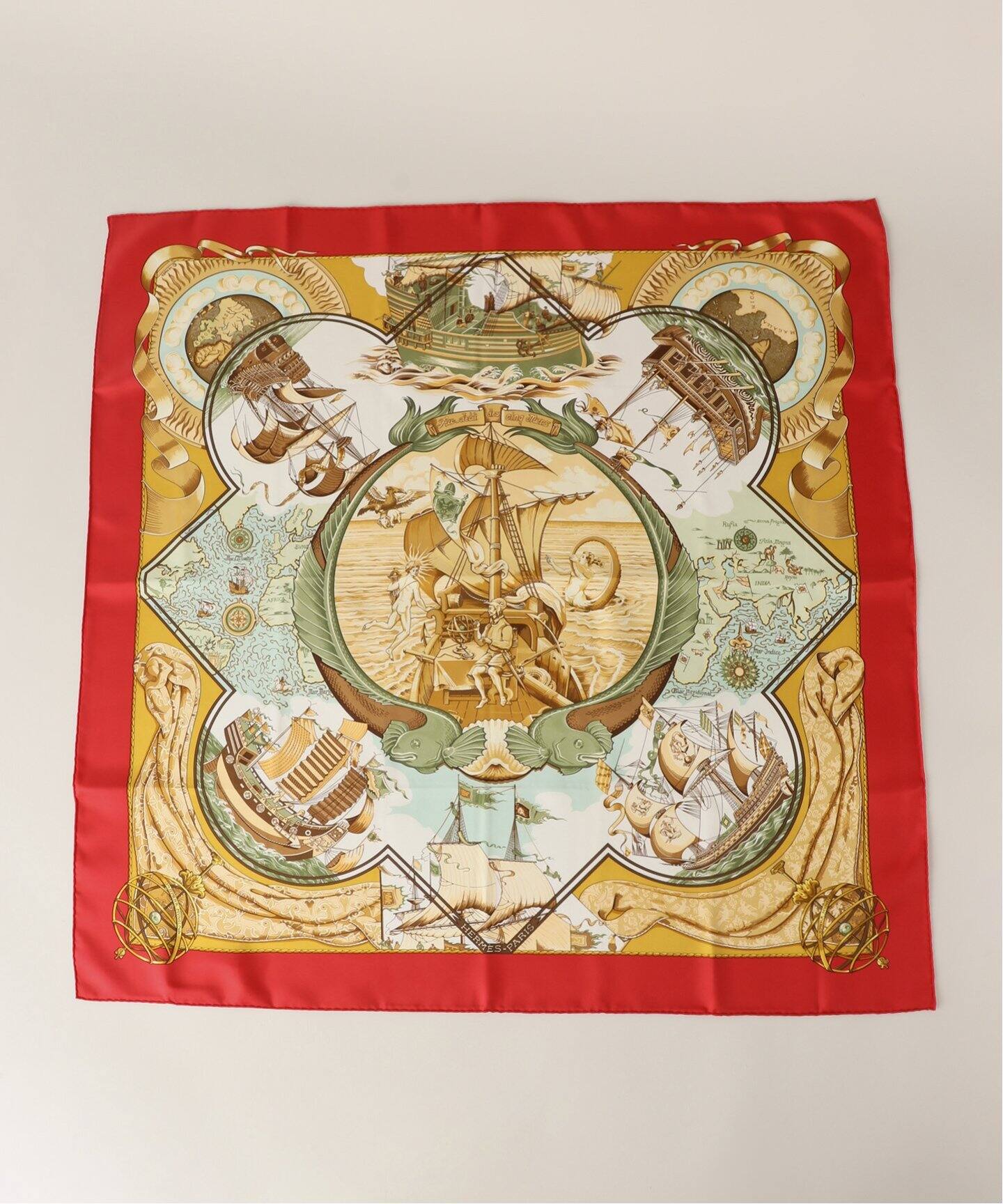 VINTAGE HERMES/エルメス】カレ（スカーフ／バンダナ）｜ENSEMBLE  