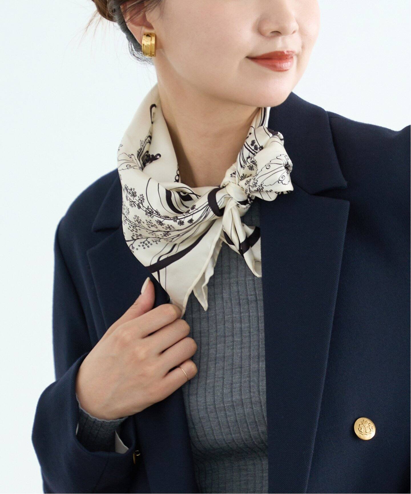 manipuri/マニプリ】シルクスカーフ（スカーフ／バンダナ）｜IENA  