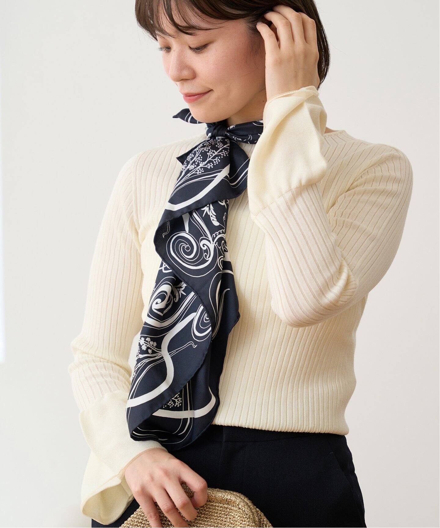 manipuri/マニプリ】シルクスカーフ（スカーフ／バンダナ）｜IENA  