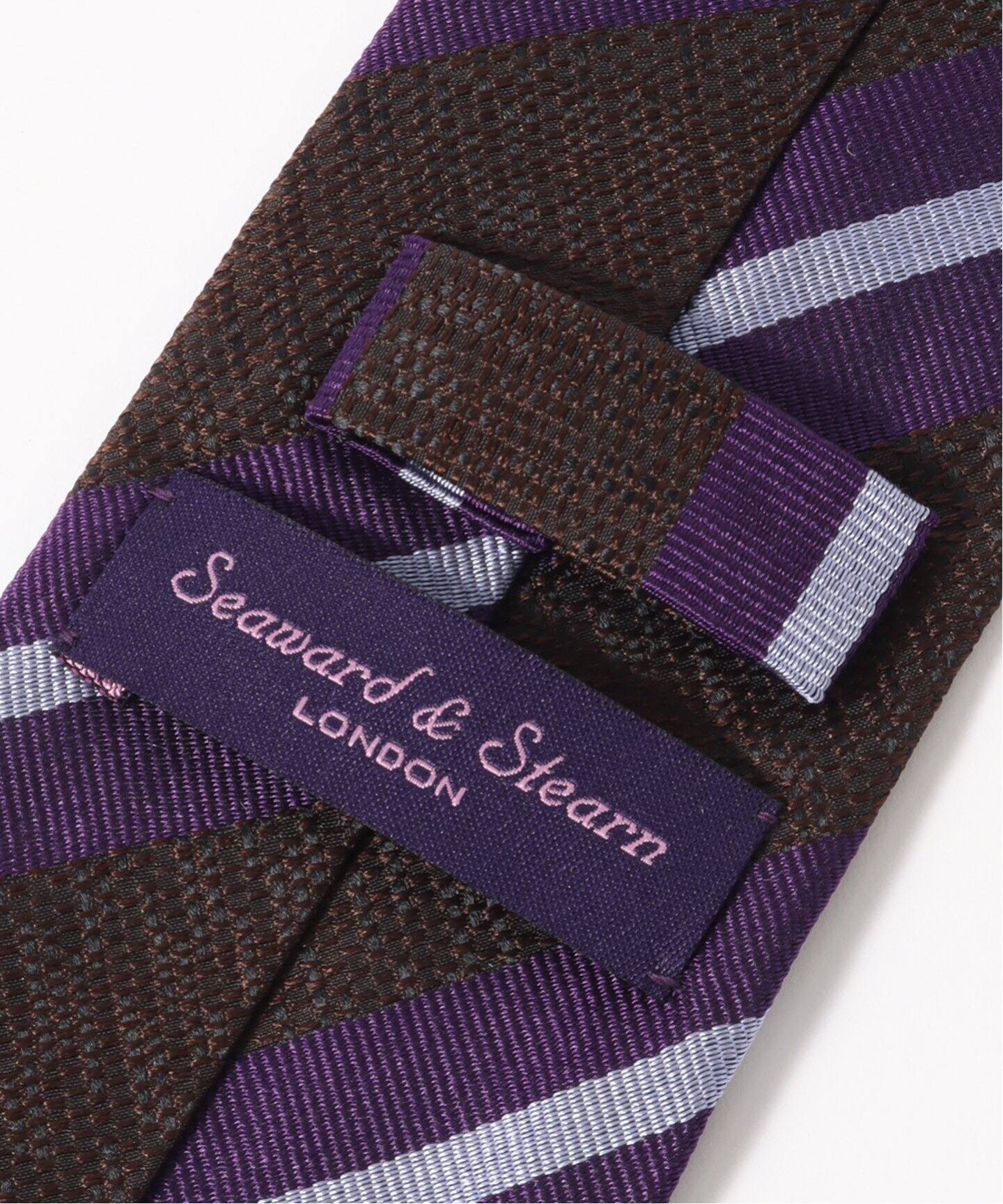 Seaward & Stearn / シーワード & スターン】レジメンタル タイ  
