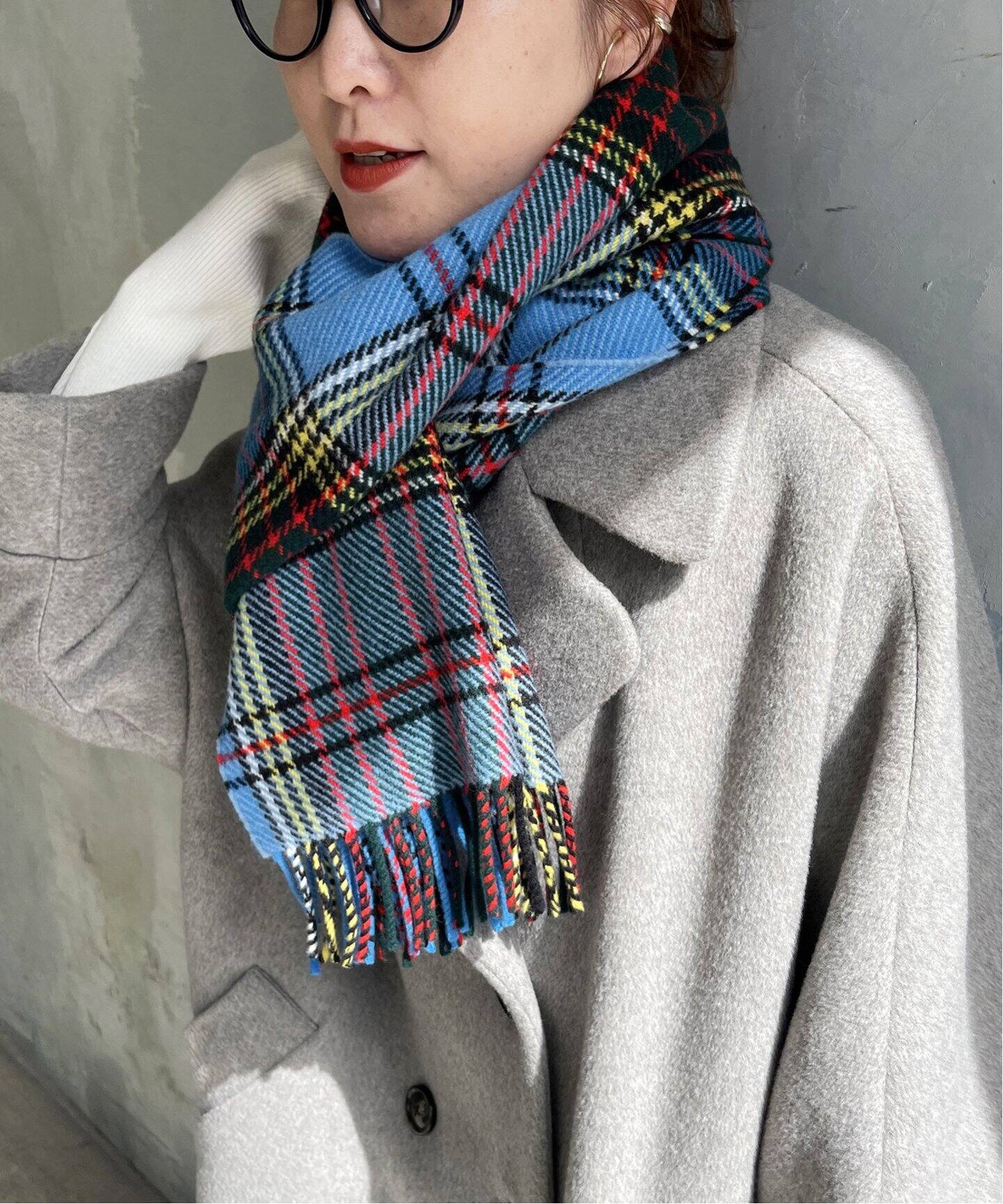 Joshua Ellis / ジョシュアエリス】別注MERINO WOOL MUFFLER（マフラー  