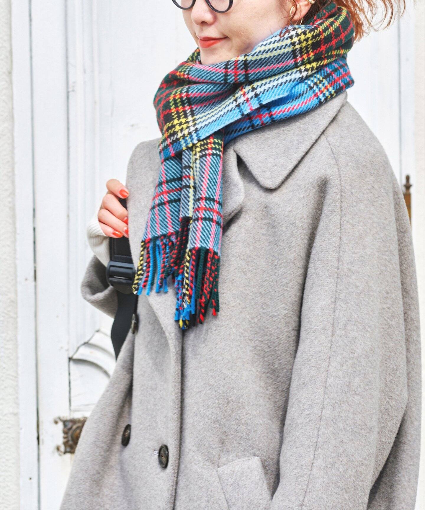 Joshua Ellis / ジョシュアエリス】別注MERINO WOOL MUFFLER（マフラー  