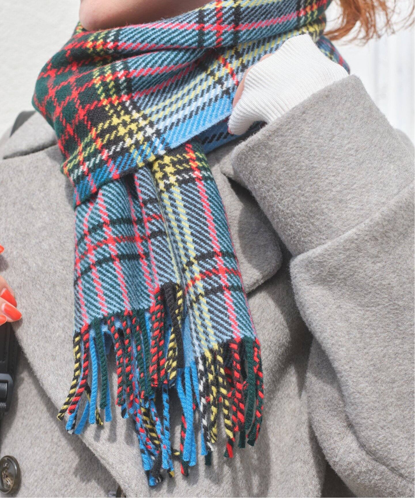 Joshua Ellis / ジョシュアエリス】別注MERINO WOOL MUFFLER（マフラー  