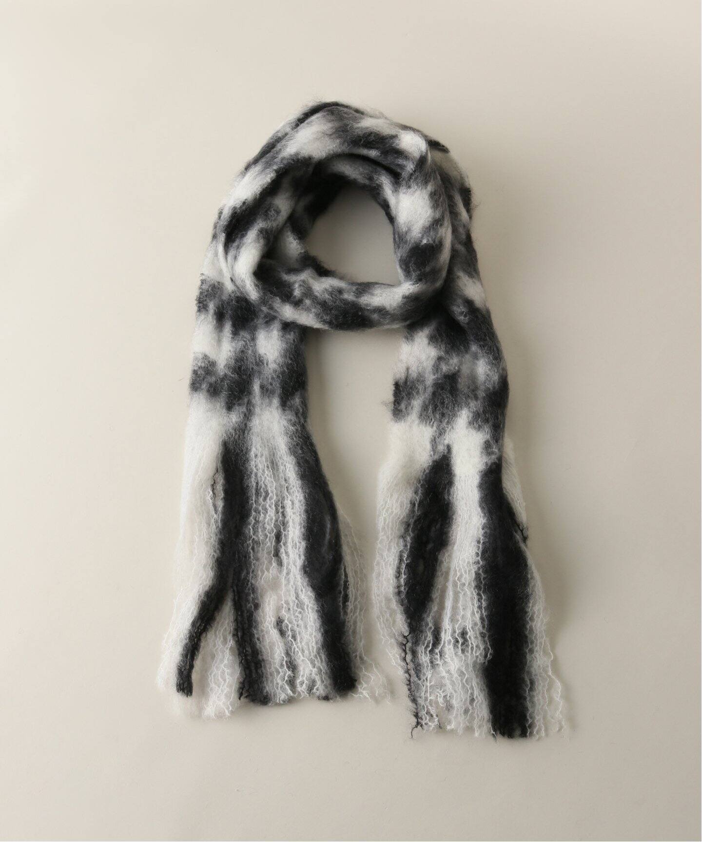 MANTAS EZCARAY /マンタスエスカライ】 千鳥モヘヤストール22*250  