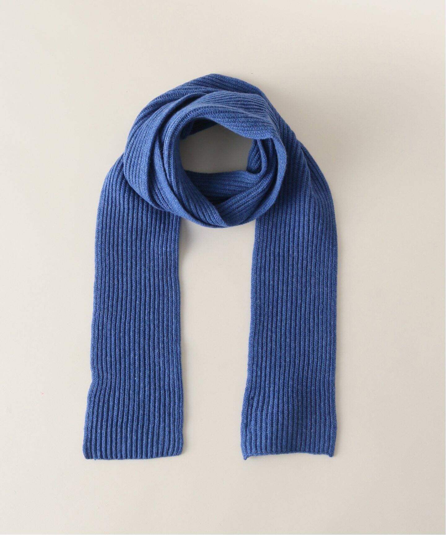 GANNI/ガニー】 Light Structured Ribknit Thin Scal（マフラー）｜U 