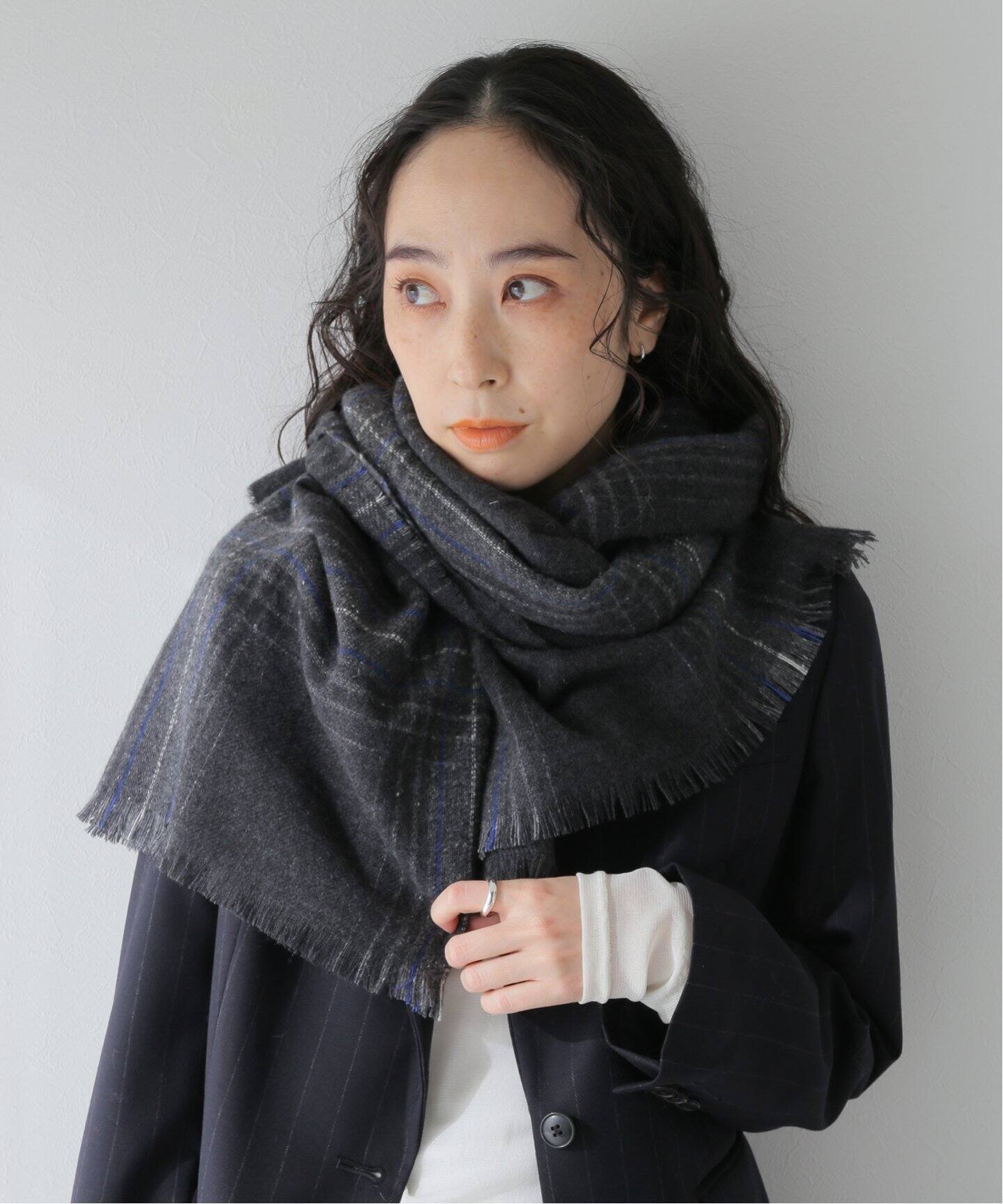 Johnstons 新品 DONEGAL ドネガル カシミヤ マフラー 定価39600円  