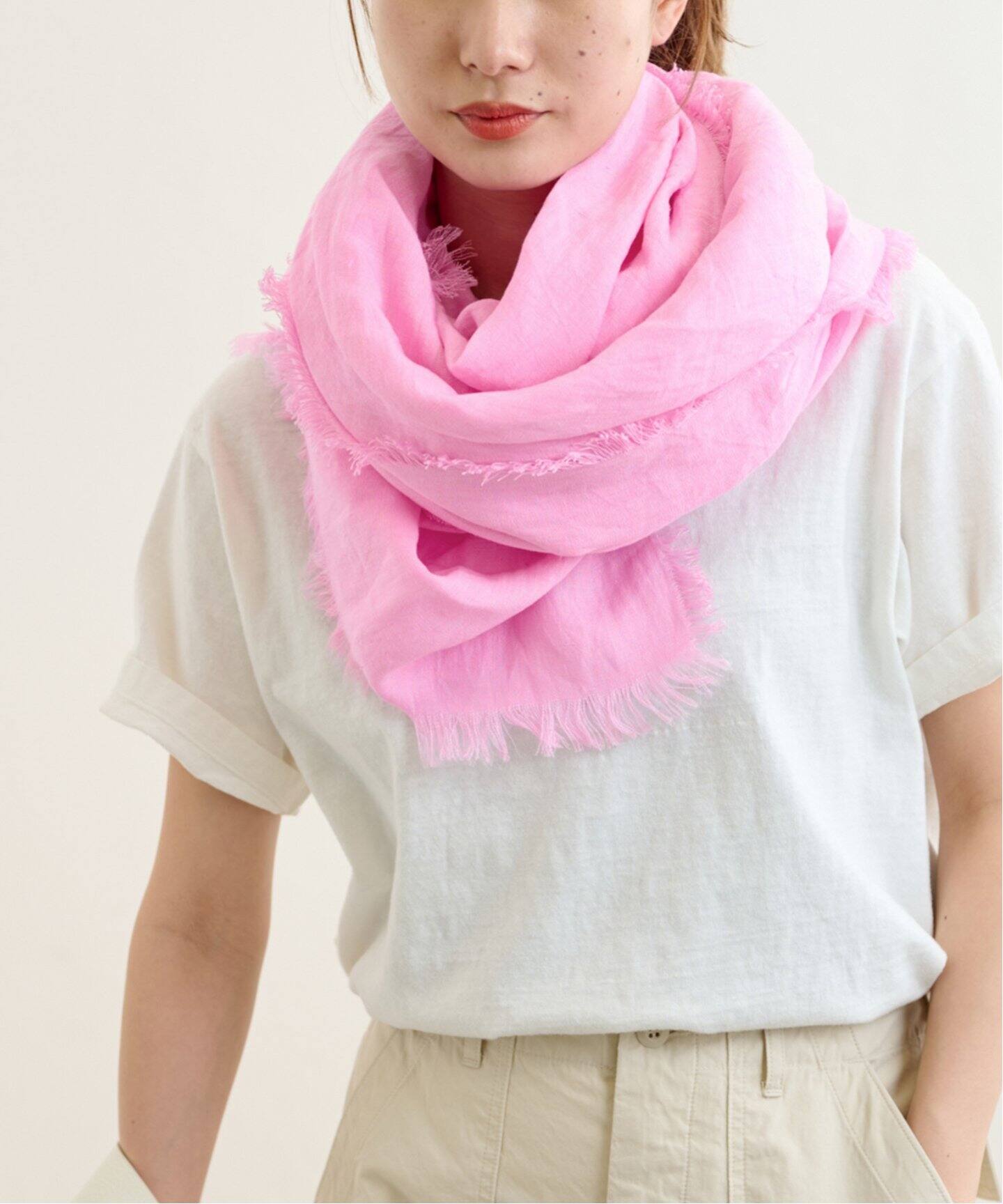 ASAUCE MELER/アソースメレ】別注リネンドライキャンバスストール  