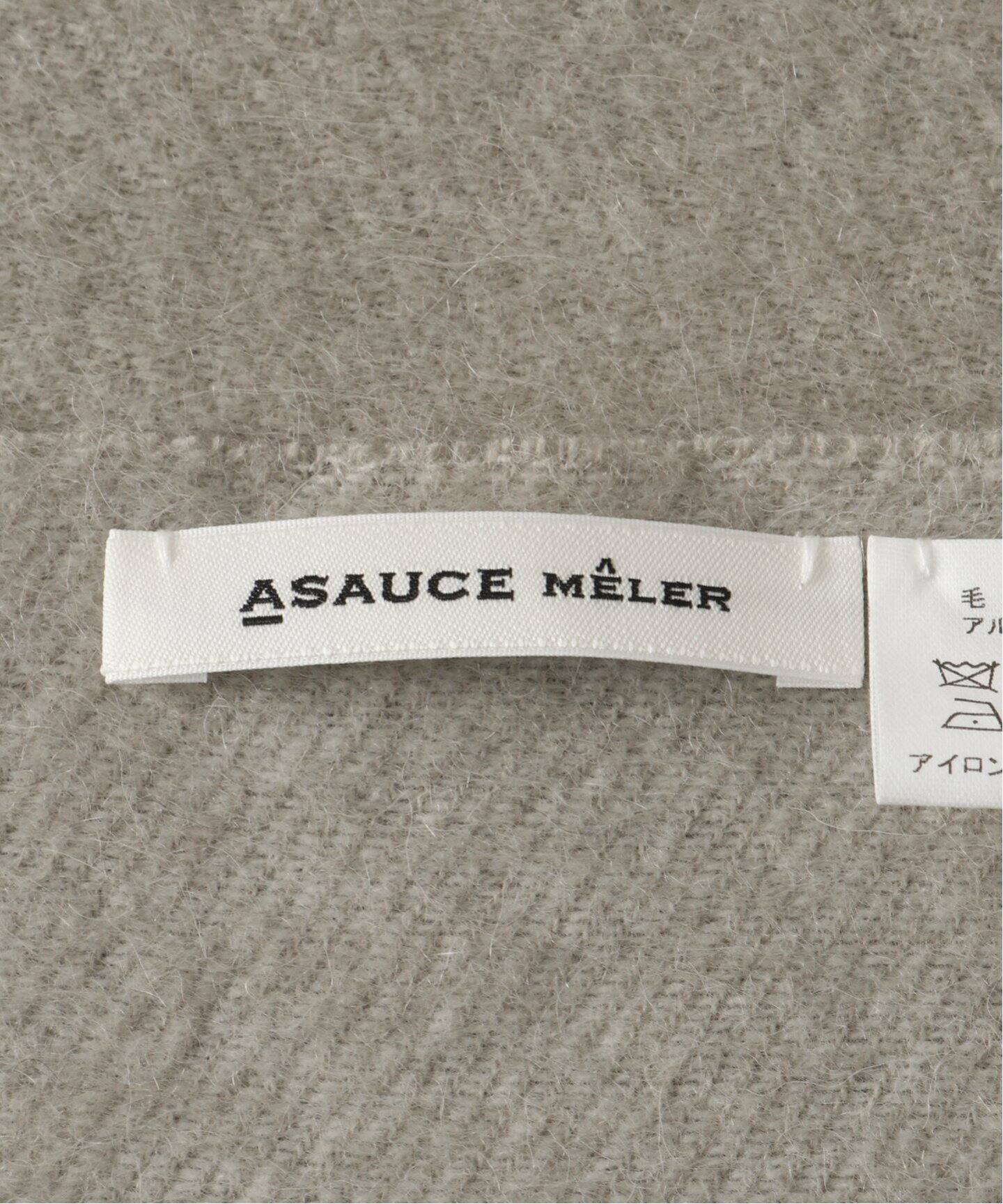 ASAUCE MELER/アソースメレ】ヤクXアルパカシャンブレーシャギー 