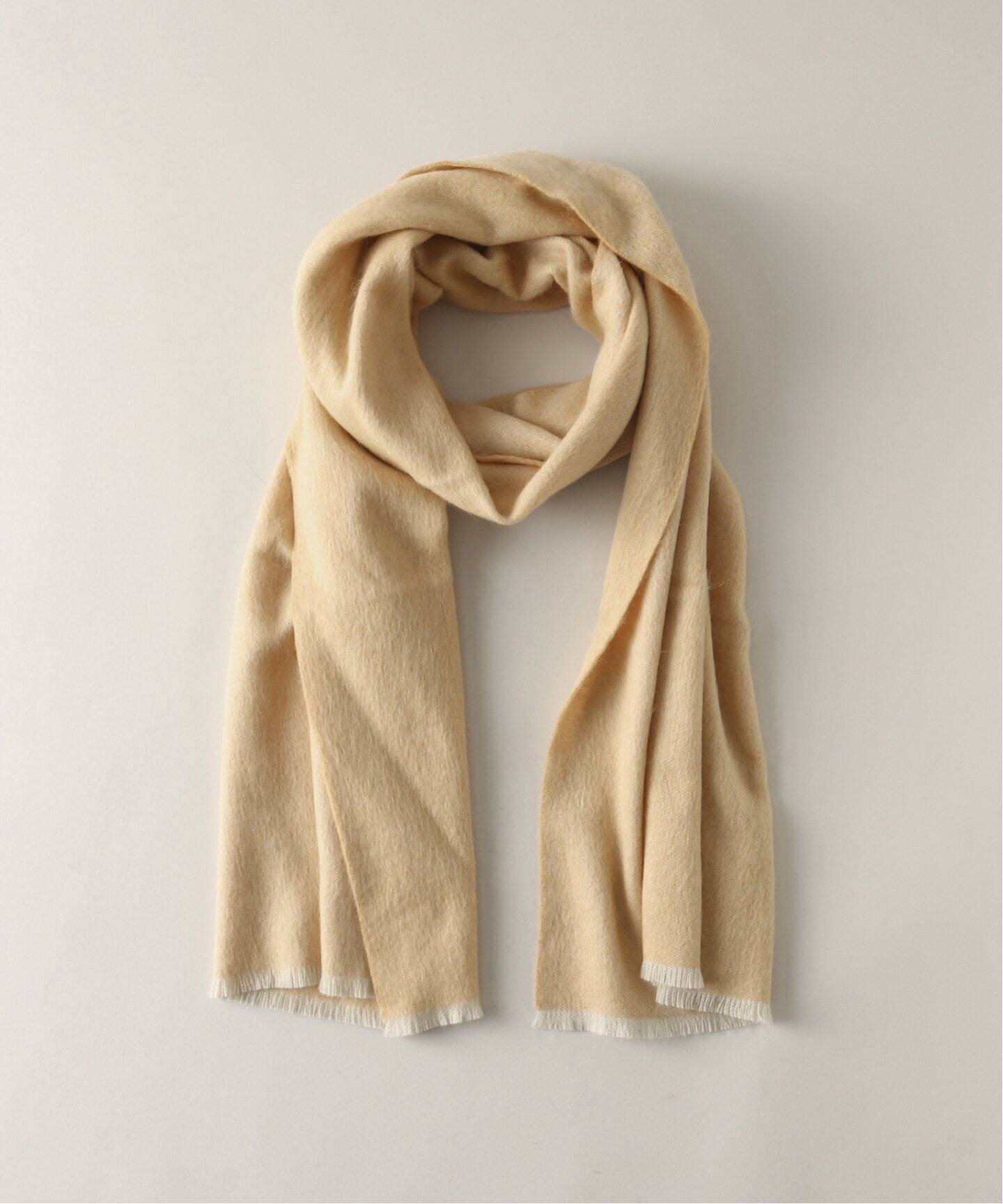 ASAUCE MELER/アソースメレ】ヤクXアルパカシャンブレーシャギー  