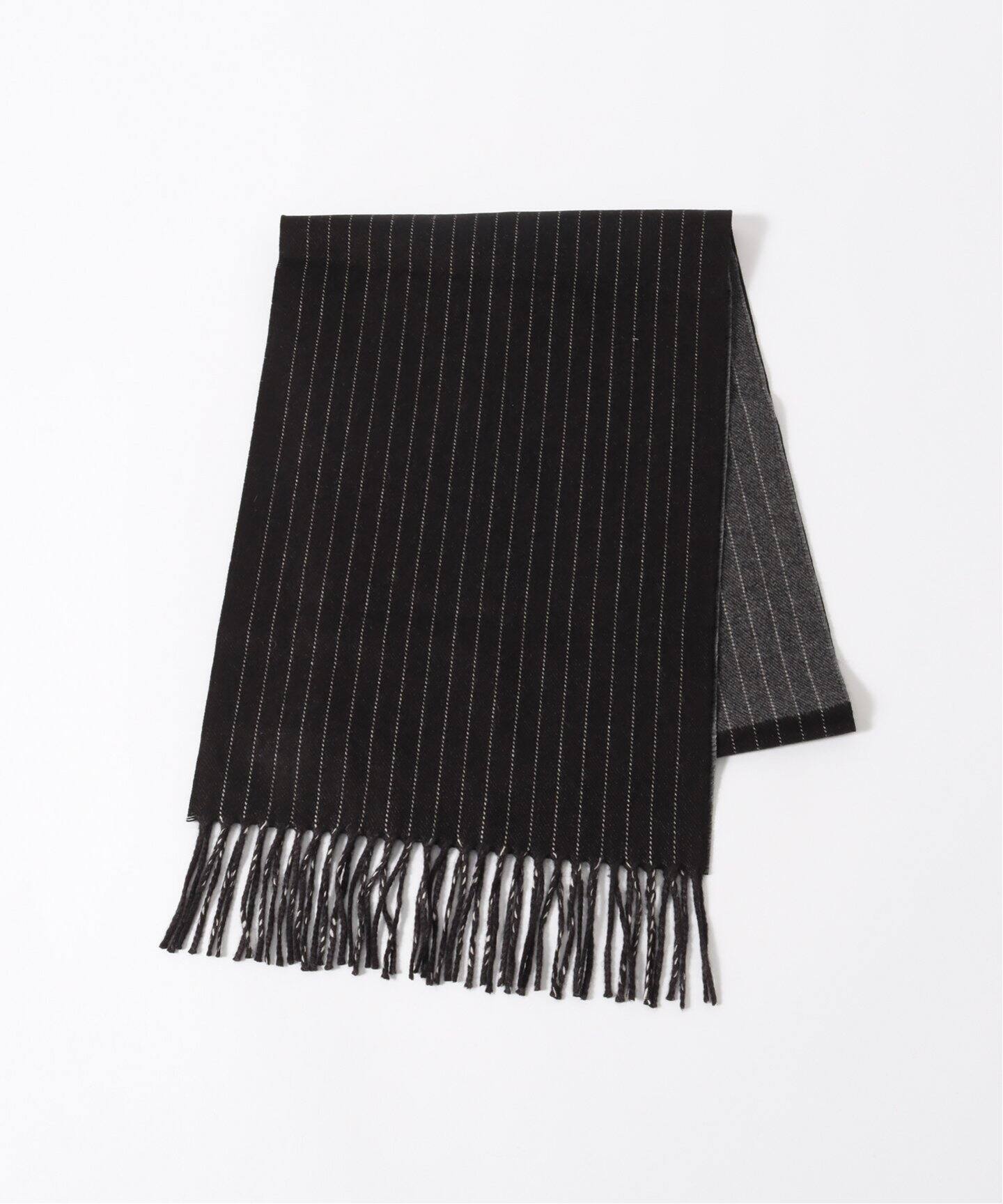 Seaward&Stearn/シーワード&スターン】シルクカシミヤ ピンストライプ  