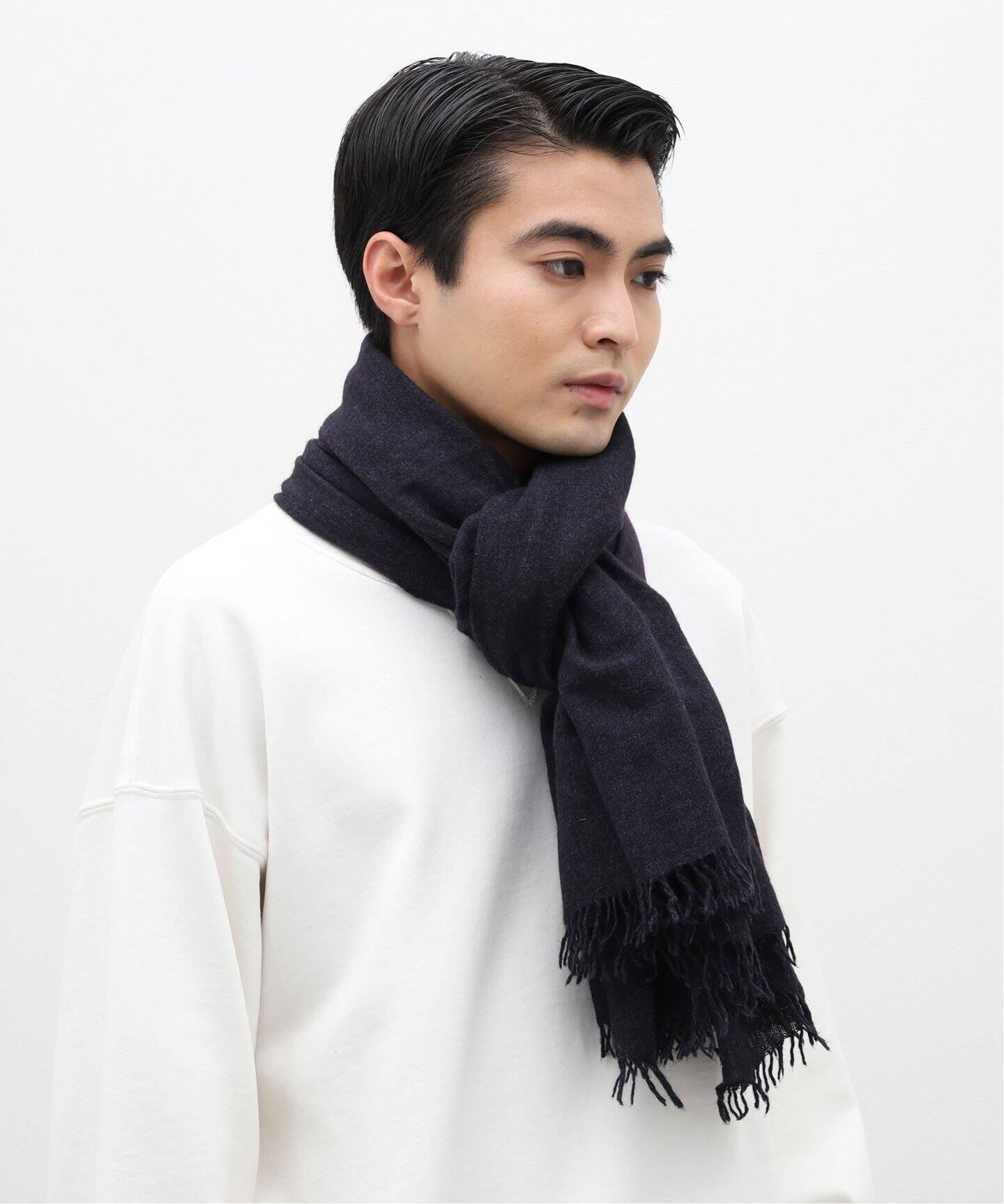 20aw archivio j.m.ribot スカーフ マフラー 遅れる アルキビオ