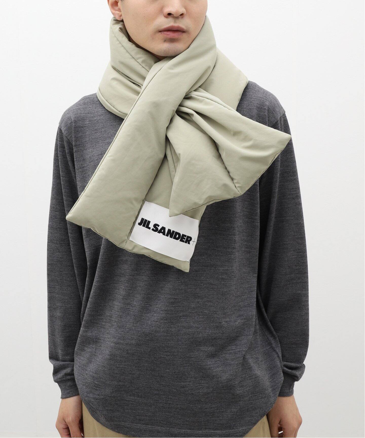JIL SANDER+ / ジル サンダー+】ウォームフィルダウンスカーフ  