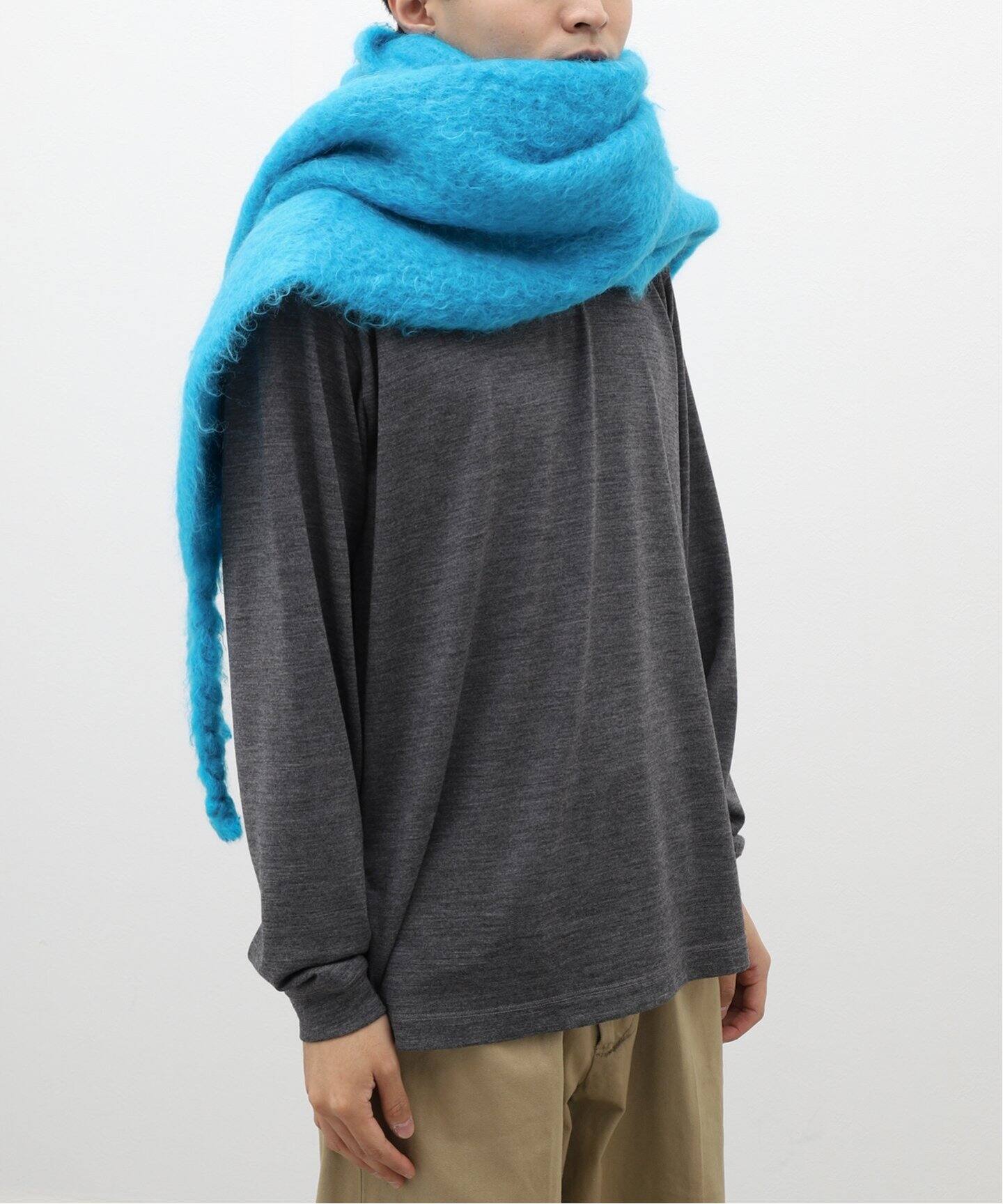 JIL SANDER+ / ジル サンダー+】BIG SCARF with LABEL（マフラー 