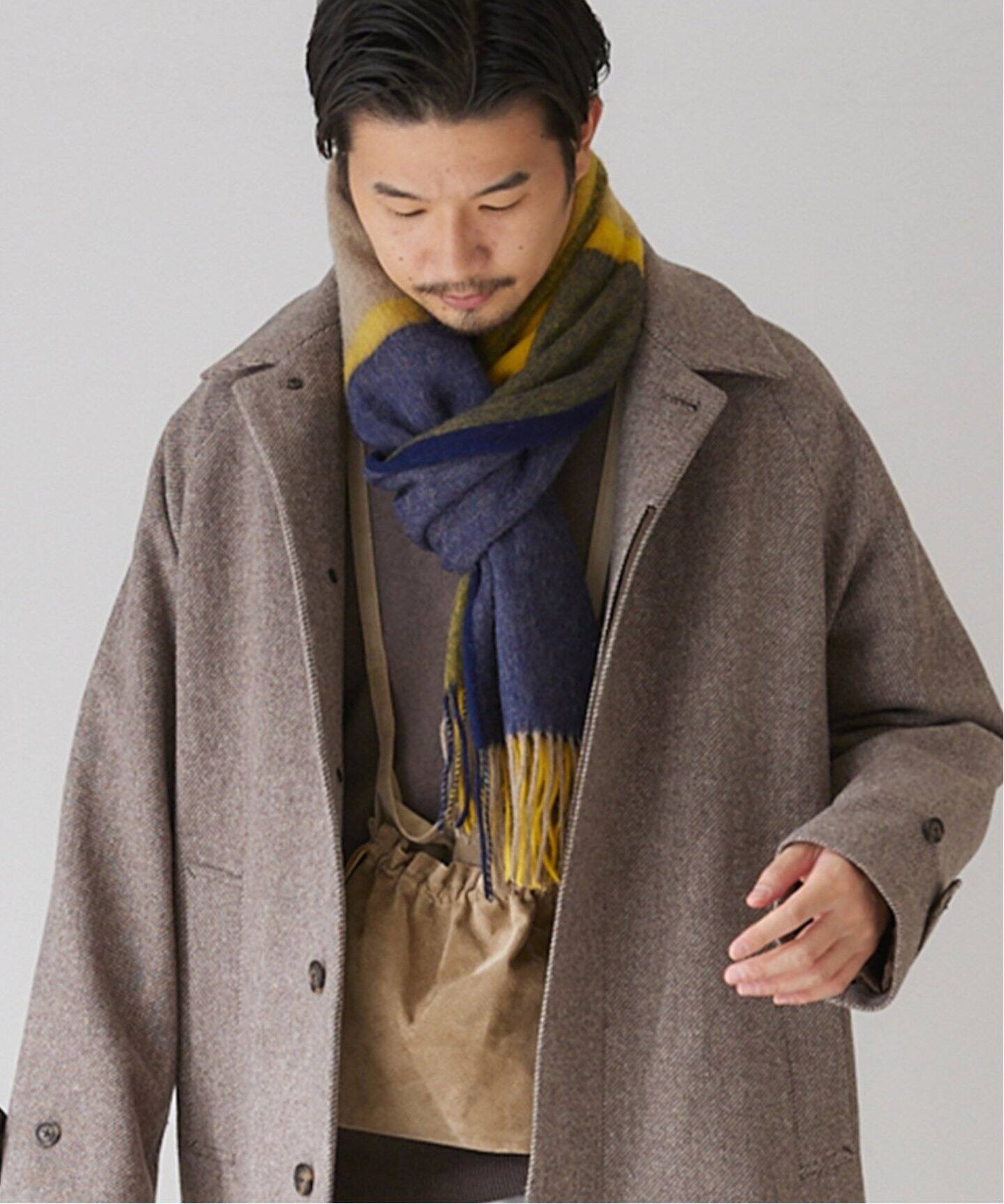 TWEEDMILL / ツイードミル】 Lamds Wool チェックマフラー（マフラー 