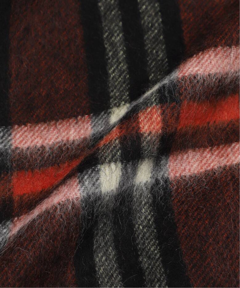 ダルタンボナパルト インターシャカシミアストール ぎこち 