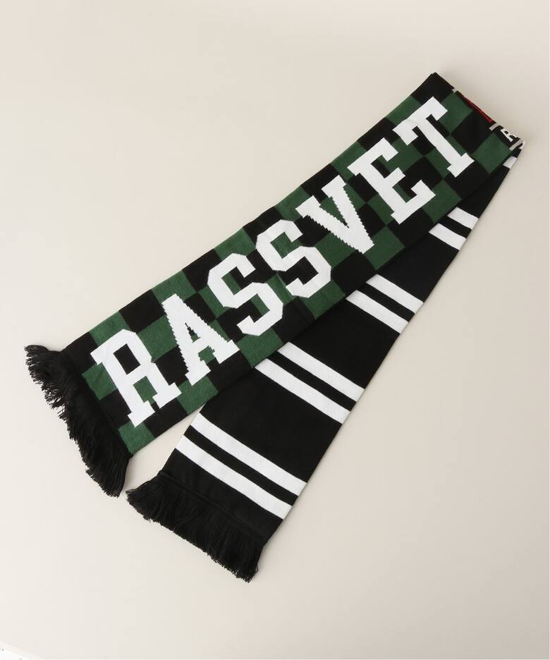 【RASSVET/ラスベート】 MULTI PANEL SPORTS SCARF KNIT：マフラー（マフラー）｜Oriens JOURNAL