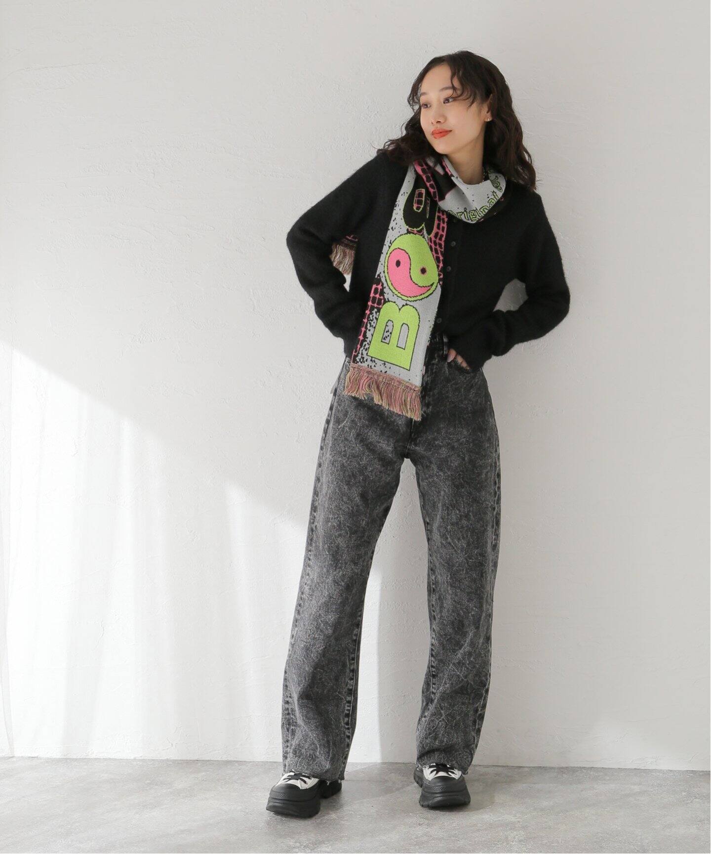 BAL / バル】Original JACQUARD KNIT SOCCER SCARF：マフラー 