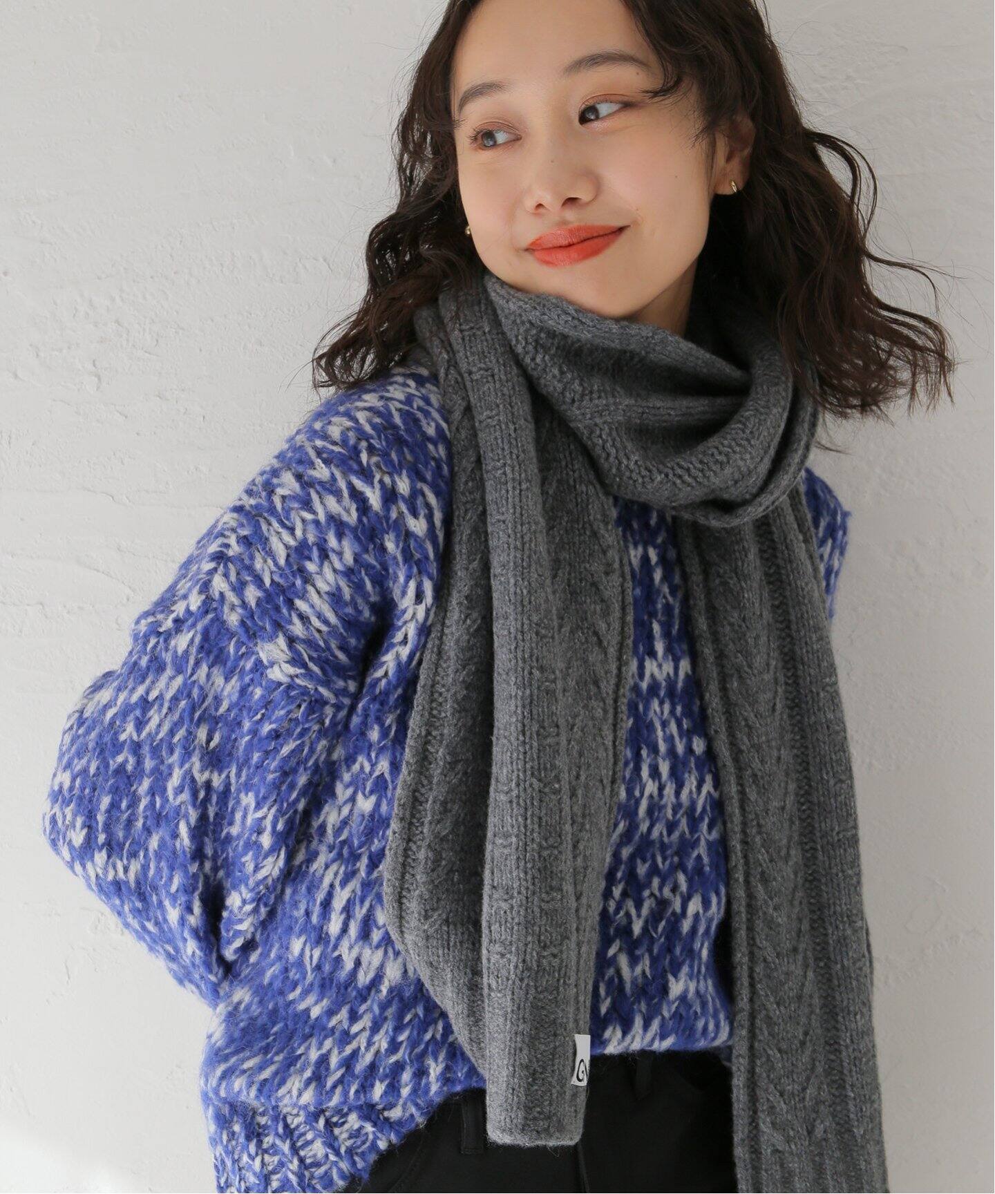 GANNI / ガニー】Cable Scarf：マフラー（マフラー）｜Oriens JOURNAL 