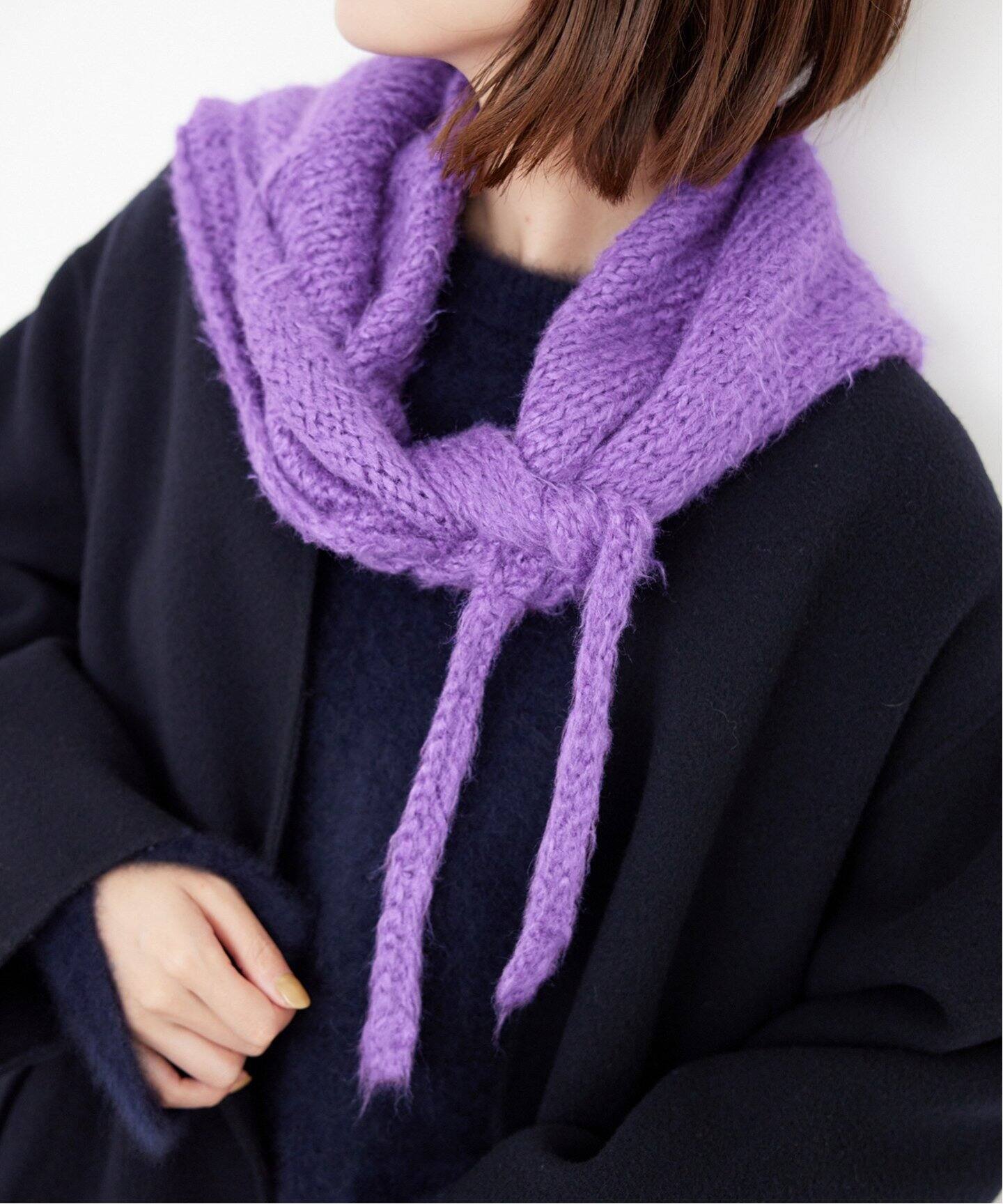 KARAKORAM ACCESSORIES/カラコルム】 ニットストール S（ストール 