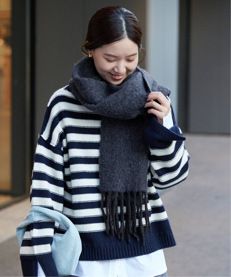 IENA】アルパカ混ストール（ストール）｜IENA（イエナ）の通販  