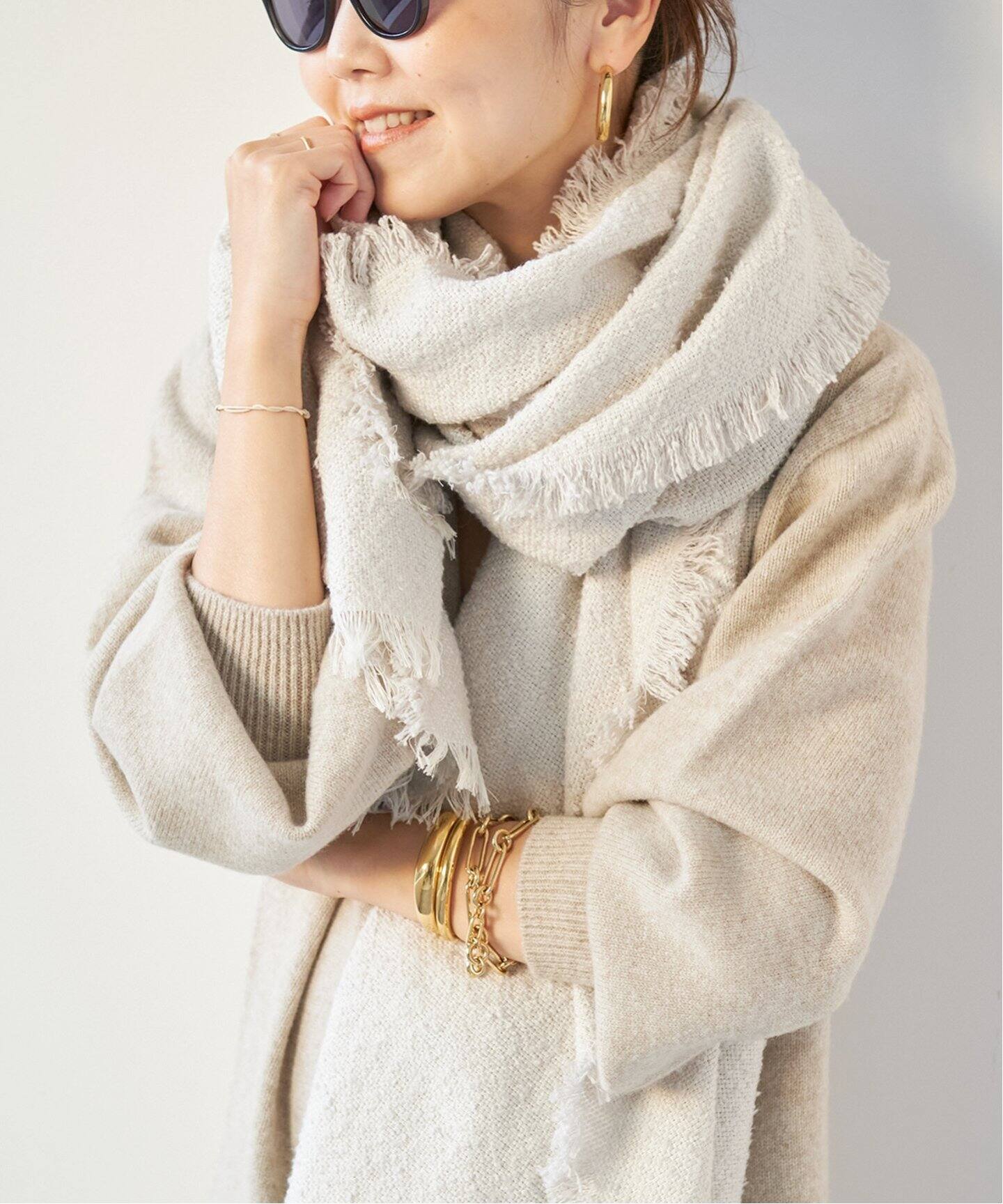 ASAUCE MELER/アソースメレ】 LOOP YARN ストール（ストール）｜Plage  