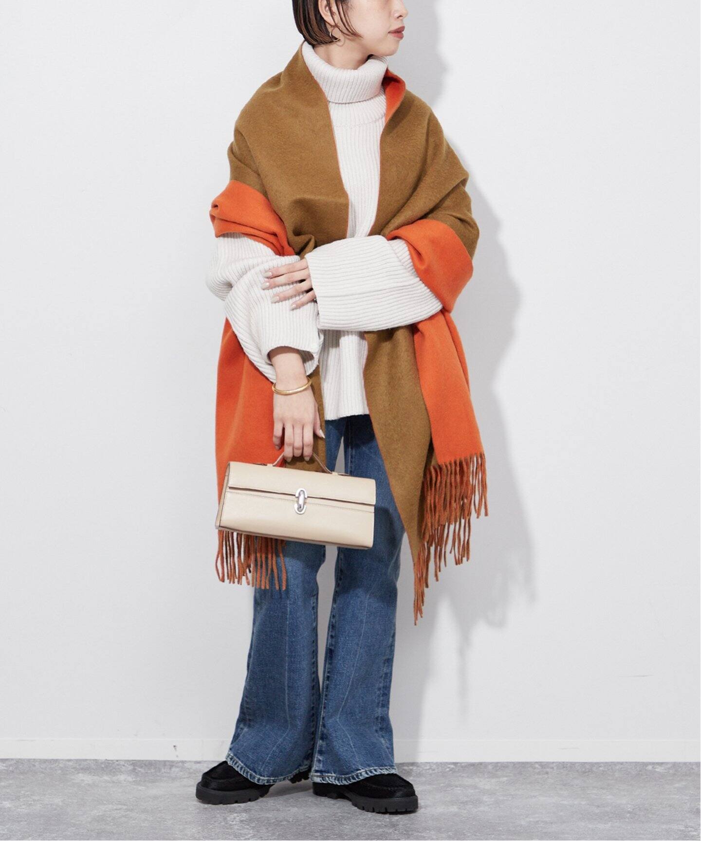 ASAUCE MELER/アソースメレ】SPONDISHCASH REV ストール  