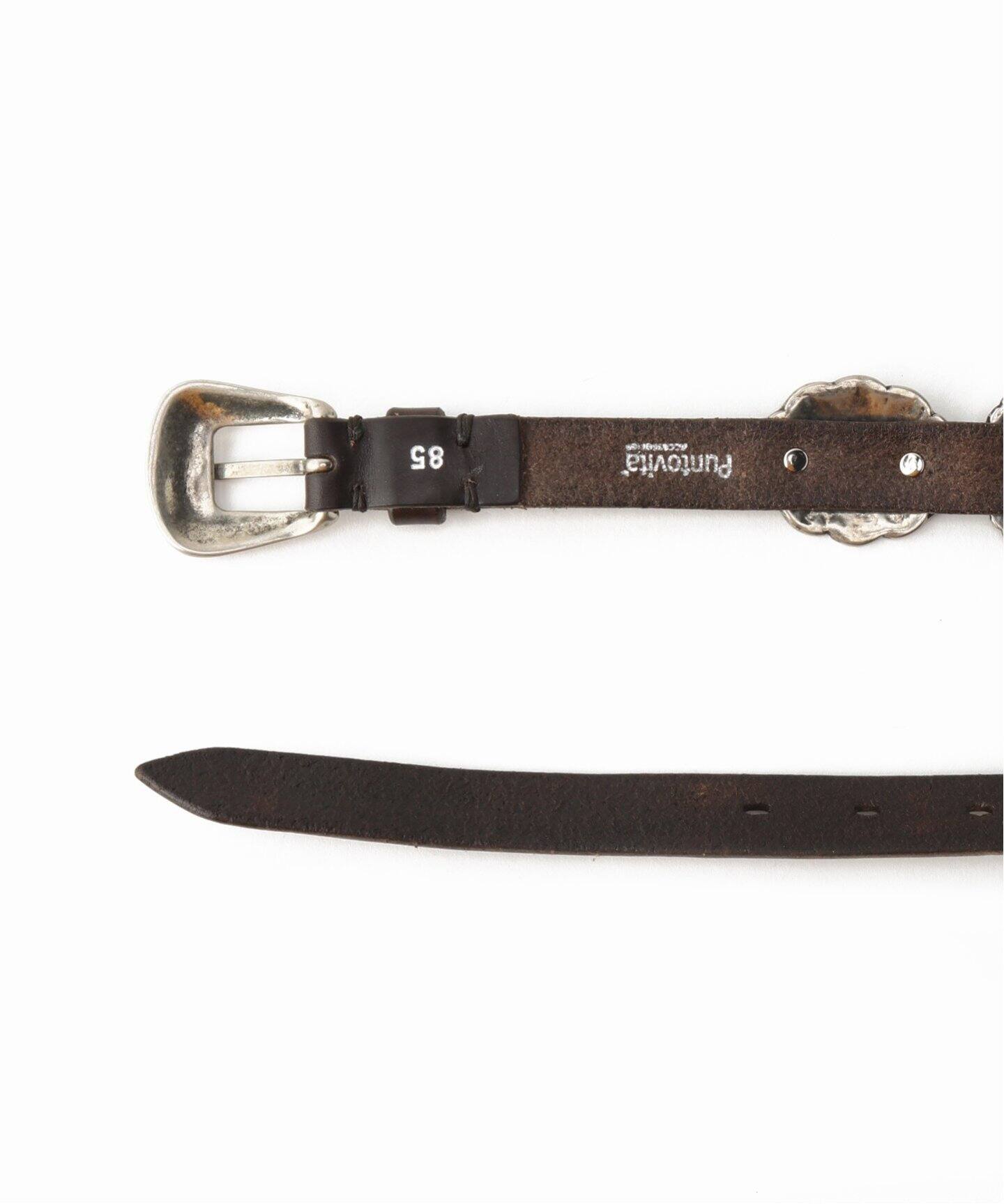 PUNTOVITA/プントヴィータ】コンチョベルト（太）（ベルト  