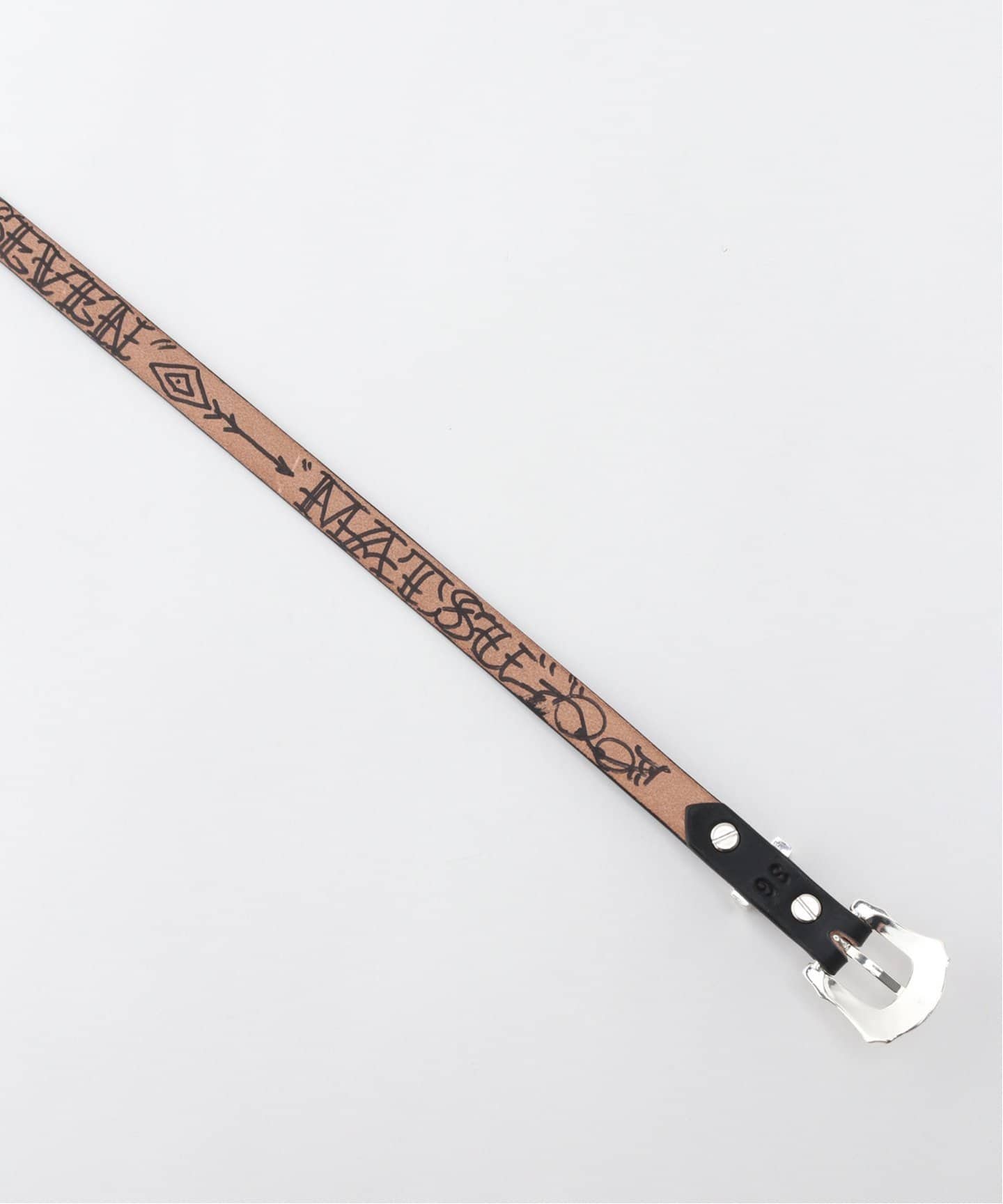 SEVEN BY SEVEN】Rooster King&Co. NARROW WESTERN BELT（ベルト