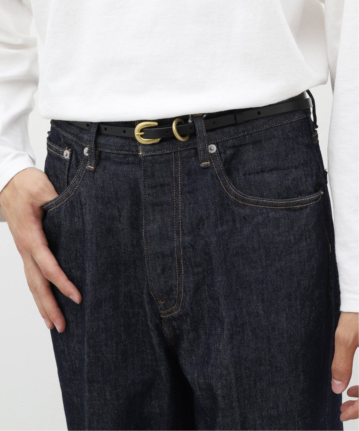 AURALEE / オーラリー】LEATHER NARROW BELT（ベルト）｜EDIFICE 