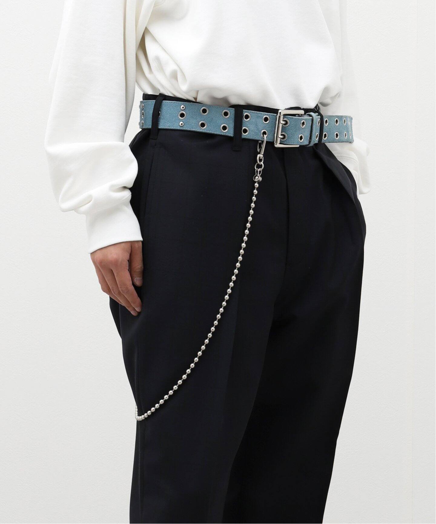 DAIRIKU / ダイリク】Suede Leather Belt（ベルト）｜BAYCREW