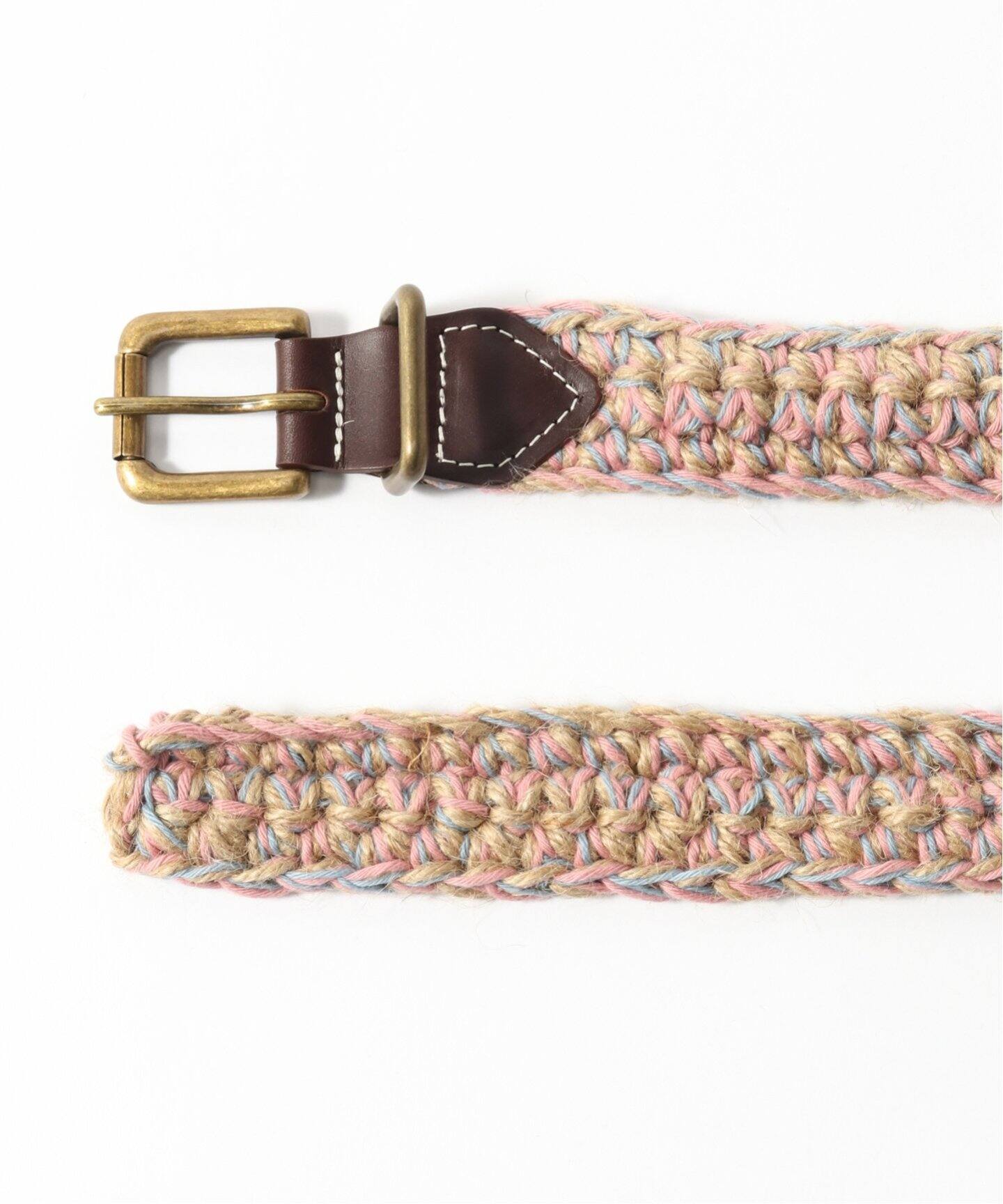 NICHOLAS DALEY / ニコラス デイリー】HAND CROCHET BELT（ベルト 