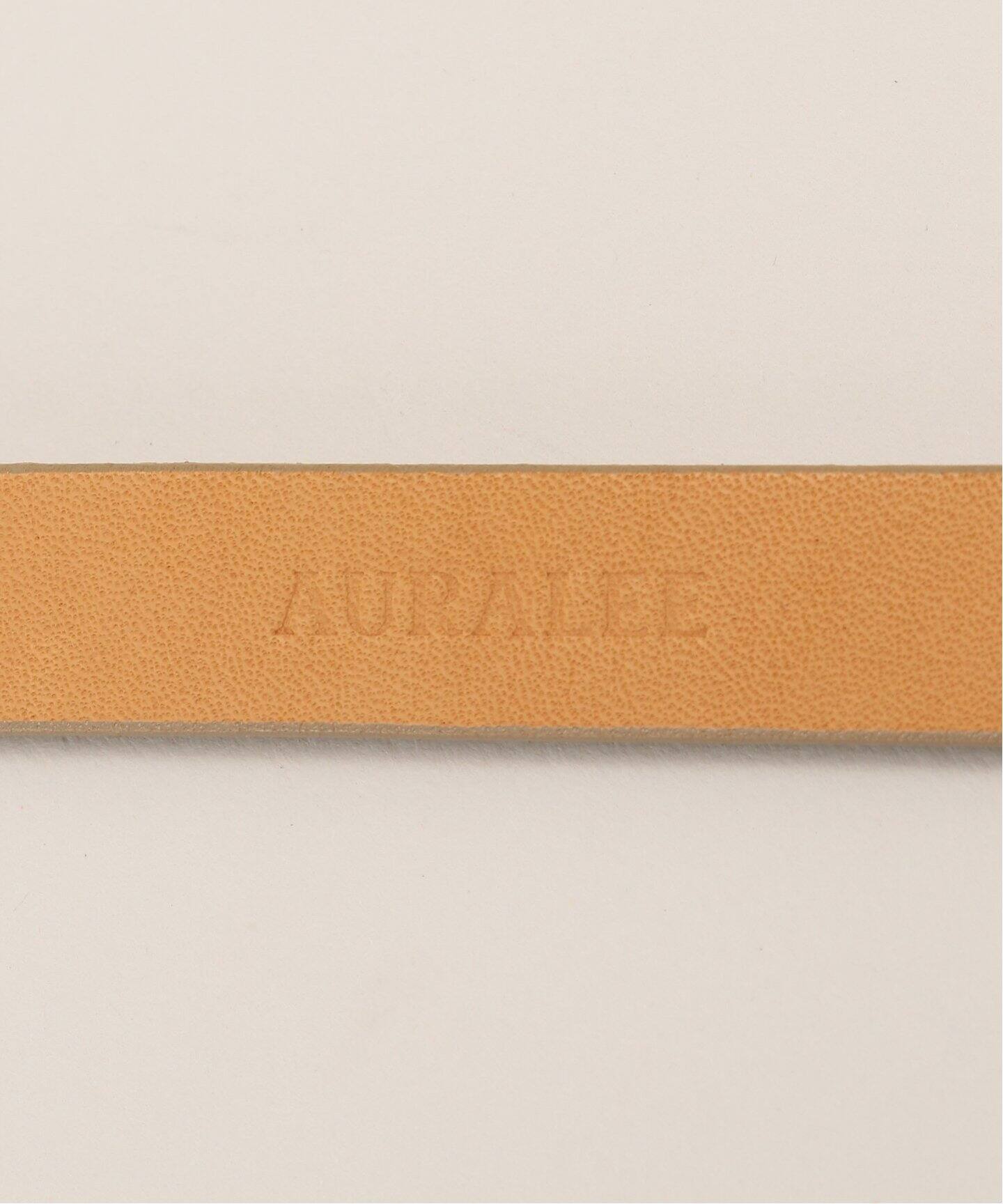 AURALEE/オーラリー】LEATHER NARROW BELT / レザーベルト（ベルト 