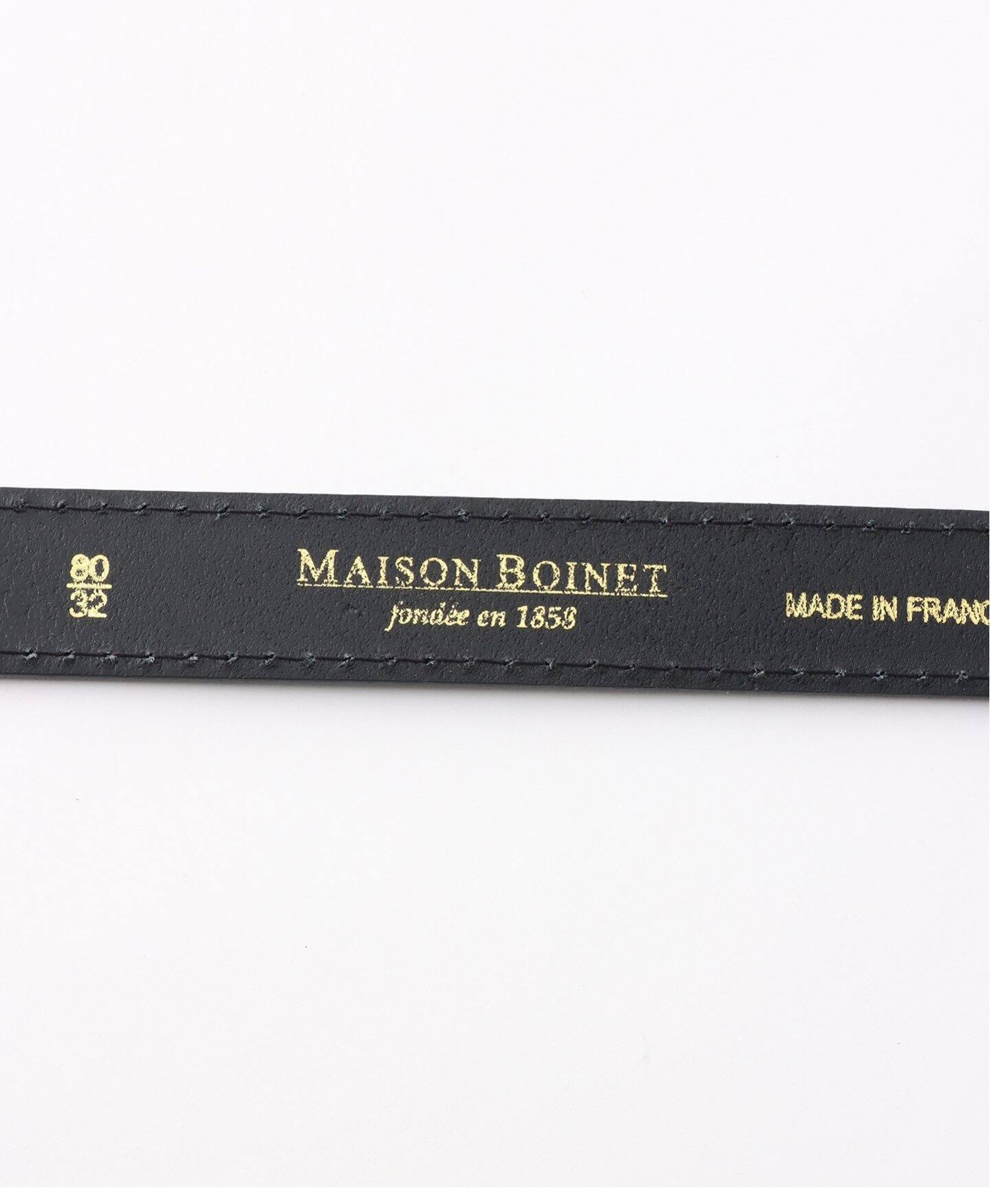 MAISON BOINET/メゾンボワネ】レザーベルト 25mm（ベルト）｜IENA 