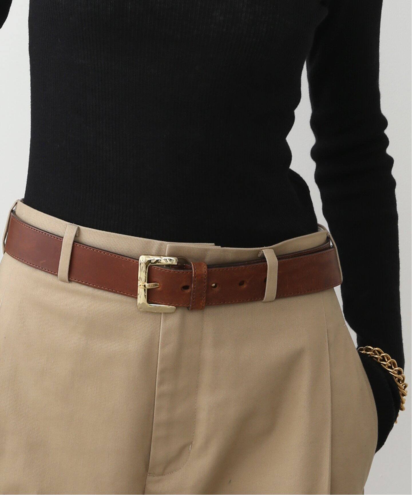 AULENTTI/オウレンティ】 レザーベルト（ベルト）｜SLOBE IENA