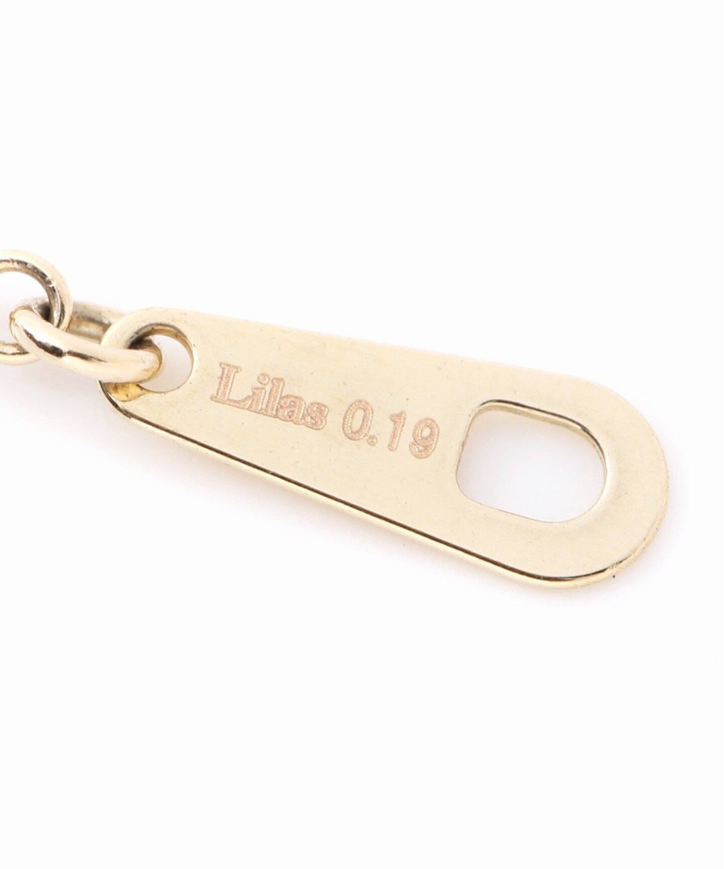 プリンセスカットダイヤネックレス K10（ネックレス）｜Lilas（リラ 