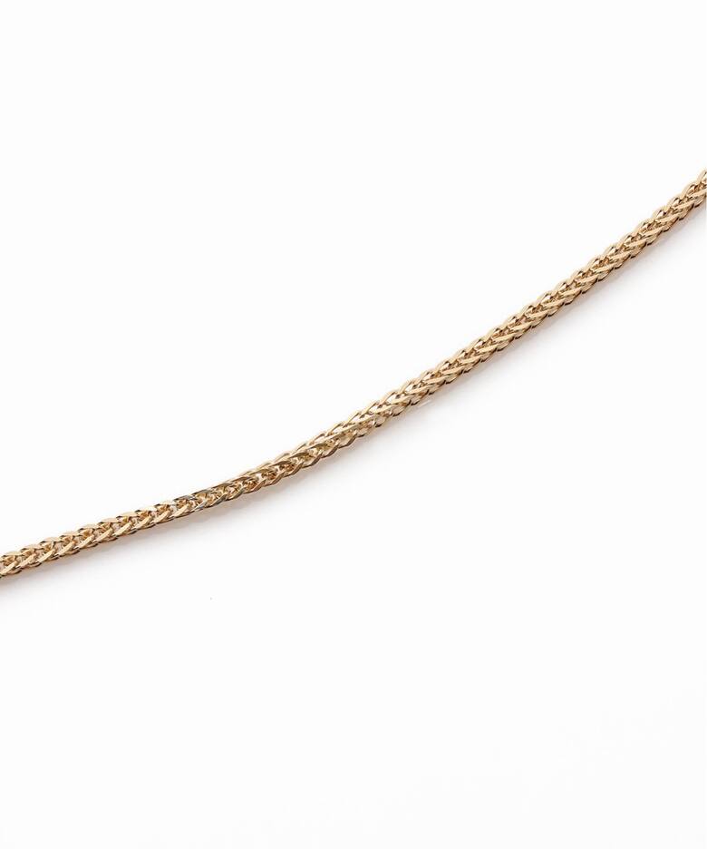ミラノチェーン38cmネックレス K18（ネックレス）｜Lilas（リラ）の 