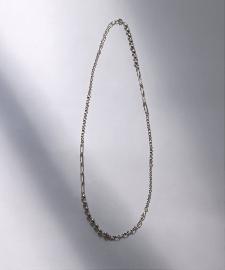 SAMH by LILAS】ミックスチェーン57cmネックレス SV（ネックレス 