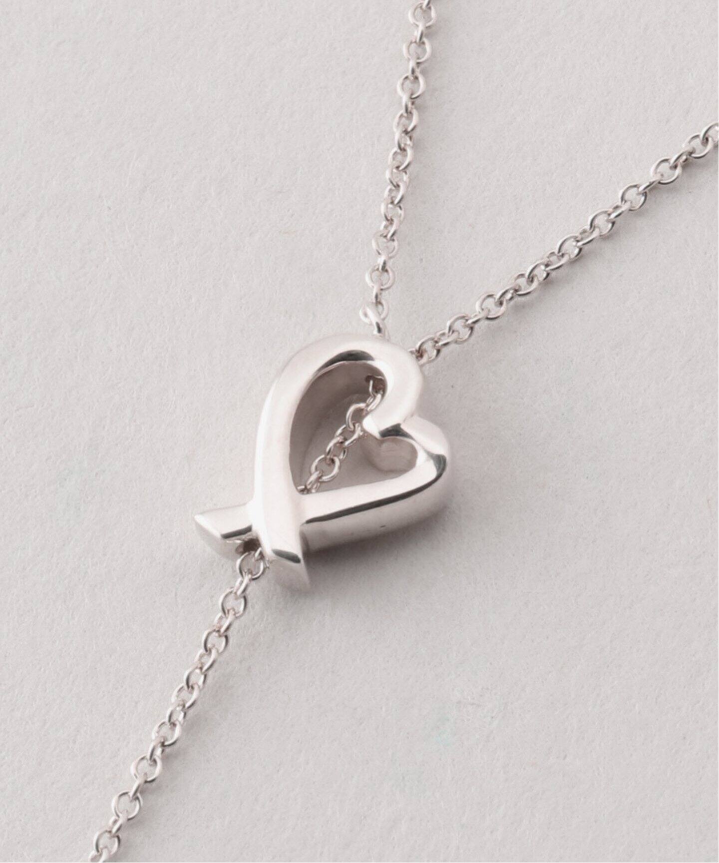 TIFFANY / ティファニー】ラビングハートネックレス 2top（ネックレス  