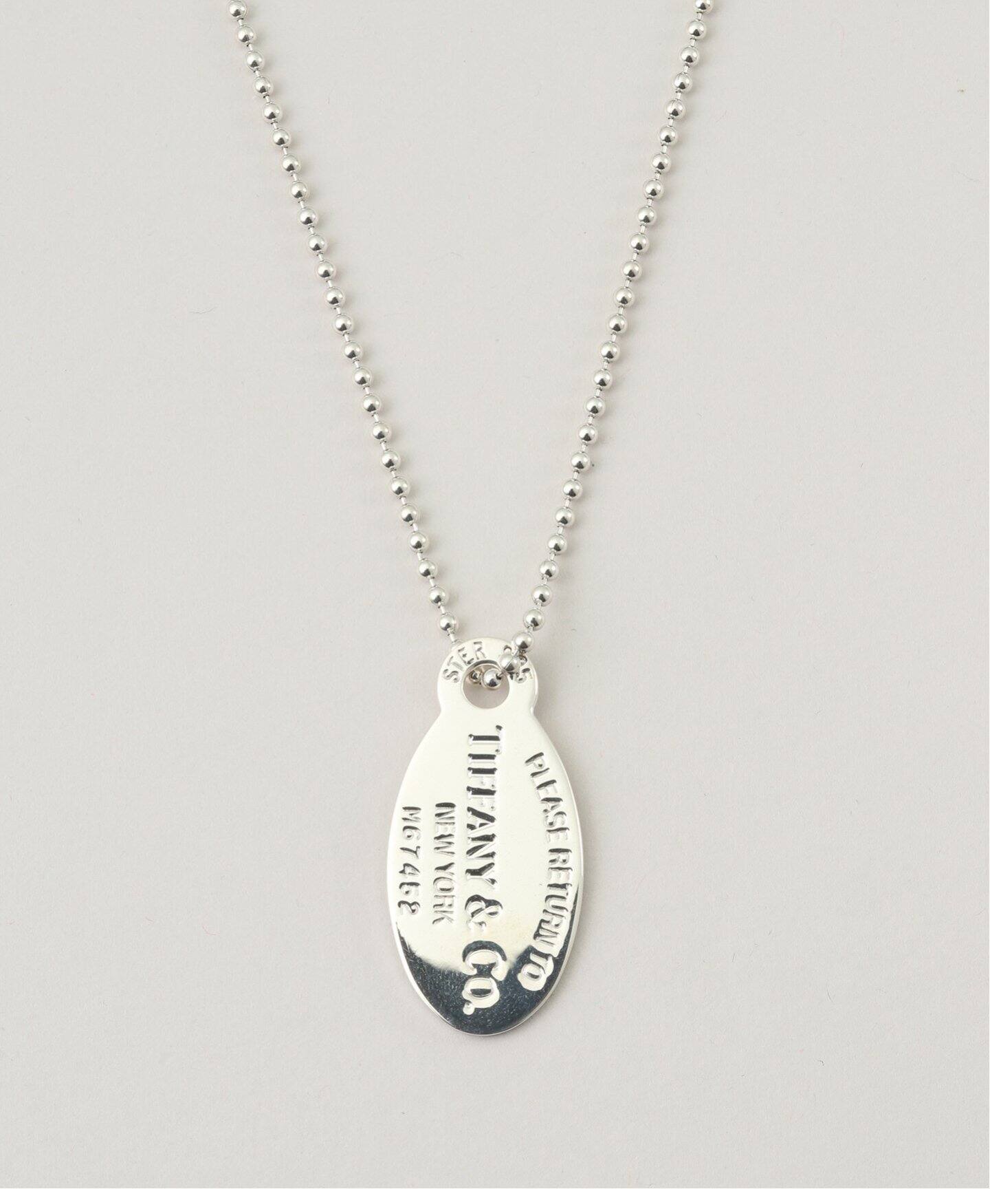 TIFFANY / ティファニー】ネックレス リターントゥオーバルタグ  