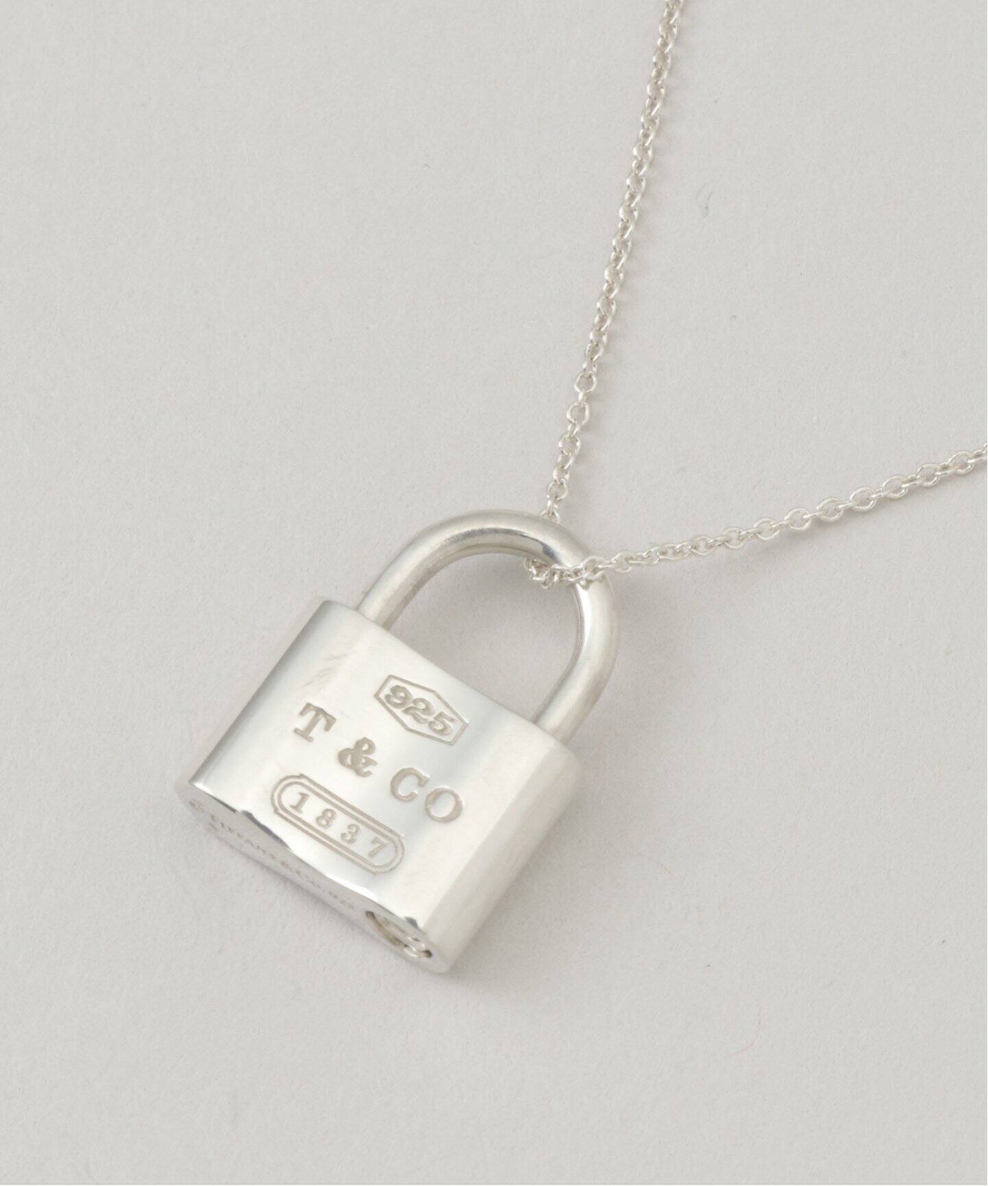VINTAGE TIFFANY&Co./ティファニー】シルバーネックレス 1837 Lock  