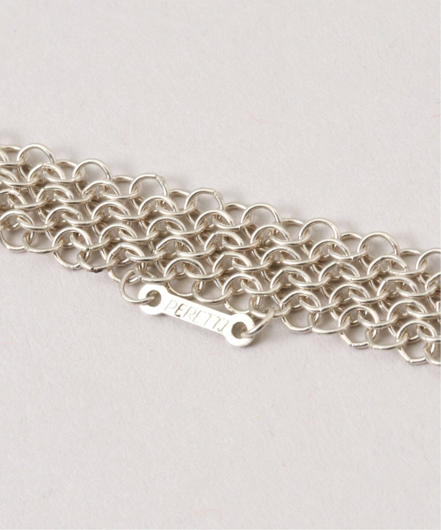 VINTAGE TIFFANY&Co./ティファニー】シルバーネックレス Mesh Bib 