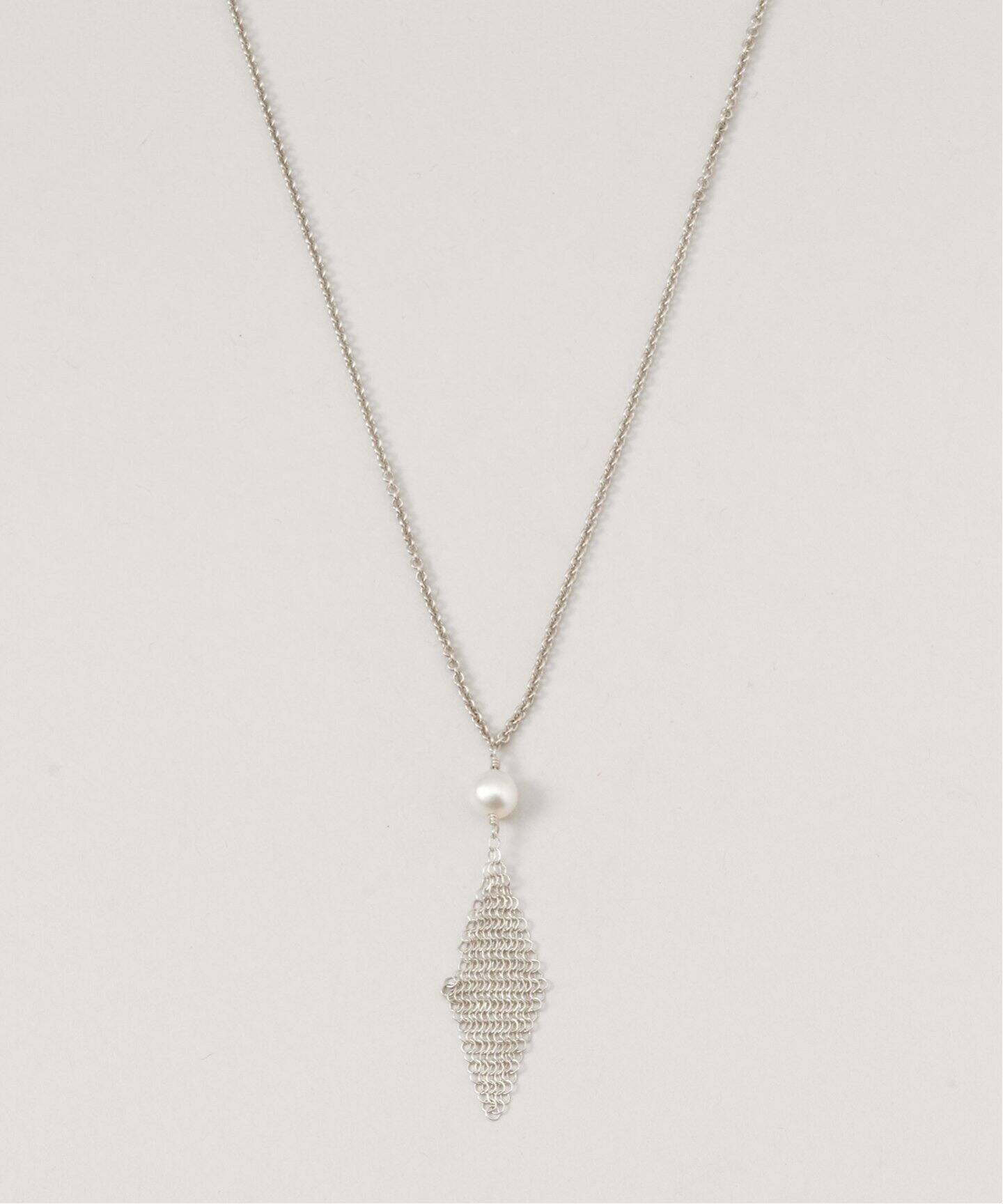 VINTAGE TIFFANY&Co./ティファニー】シルバーネックレス Mesh Bib 