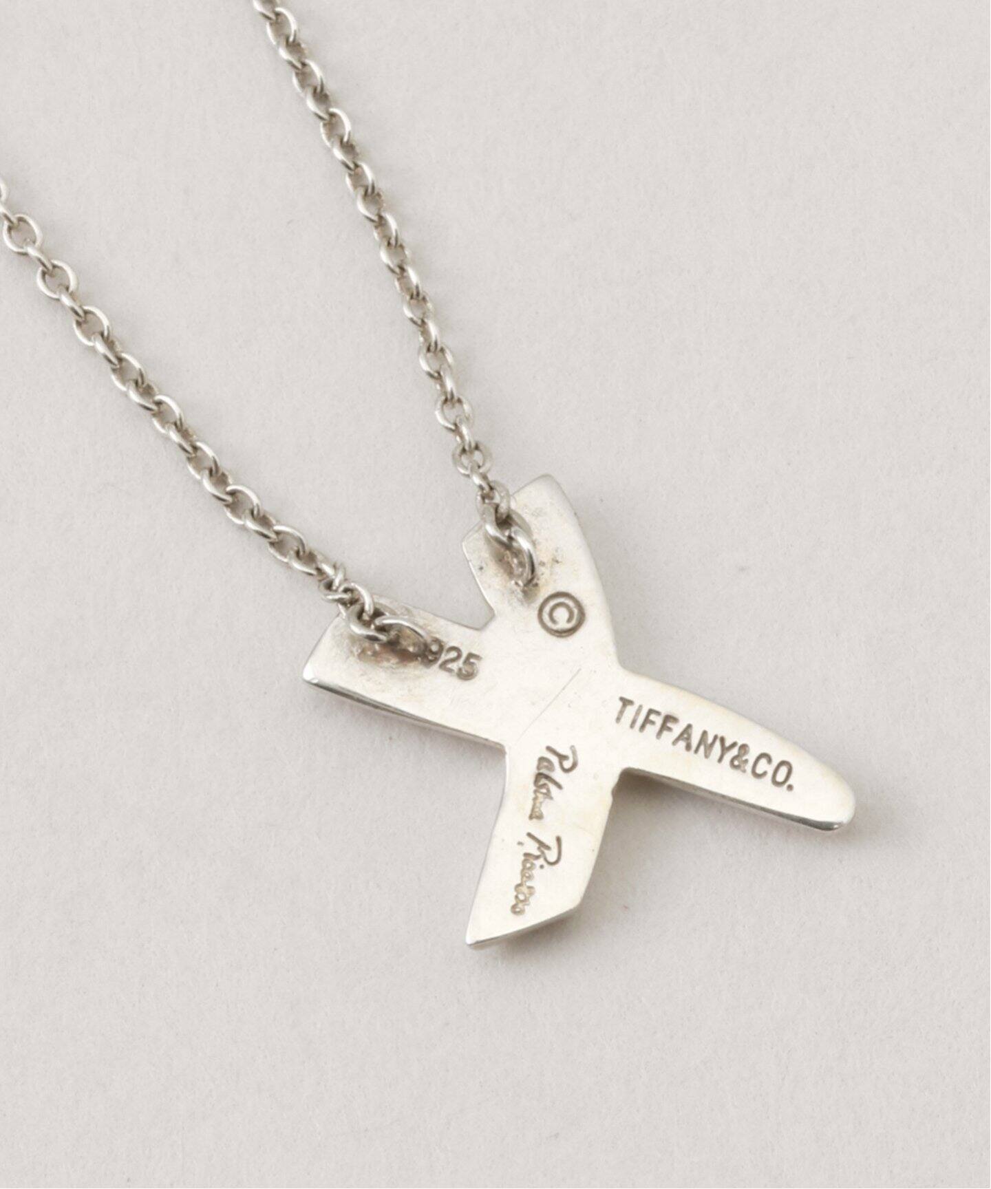 VINTAGE TIFFANY&Co./ティファニー】シルバーネックレス Kiss 