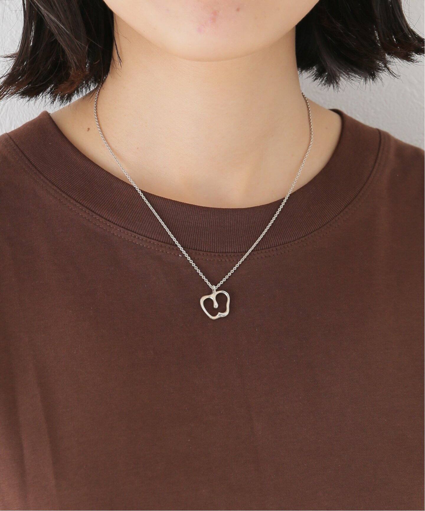 VINTAGE TIFFANY&Co./ティファニー】シルバーネックレス Apple 