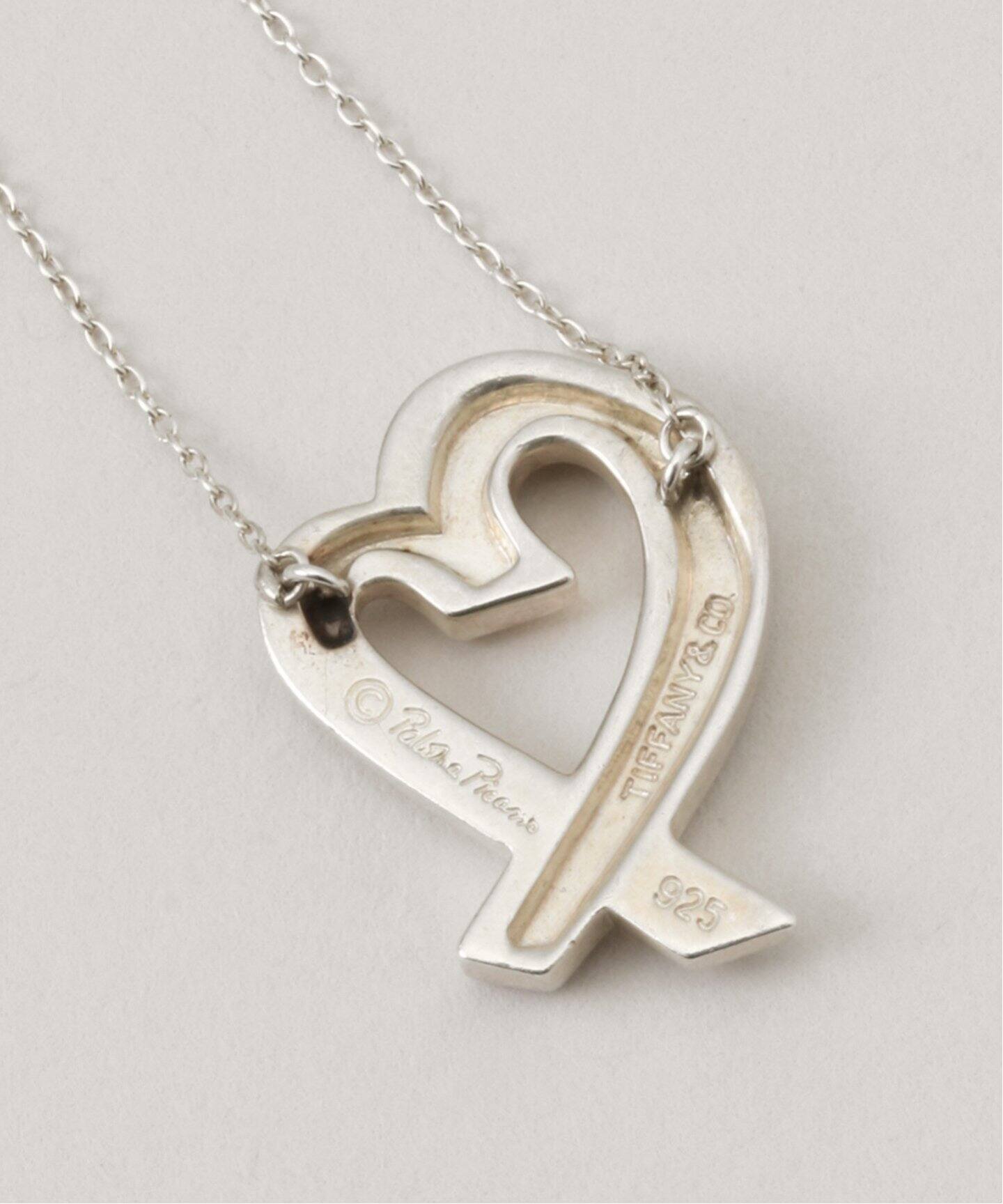 VINTAGE TIFFANY&Co./ティファニー】シルバーネックレス Loving heart  
