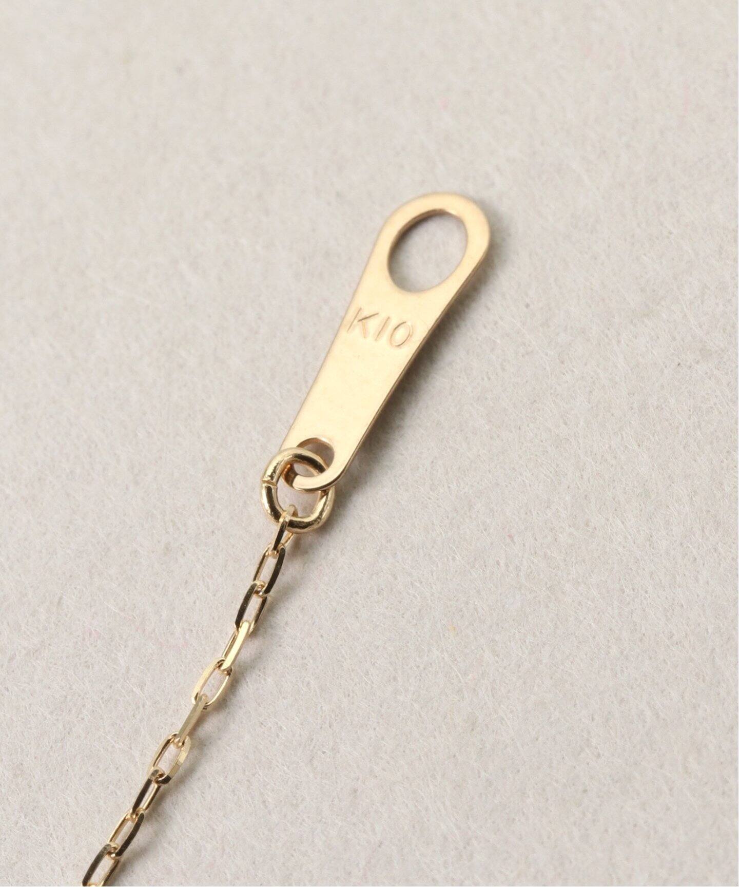 10K onyx bar necklace（ネックレス）｜DECOUVERTE（デクーヴェルト 