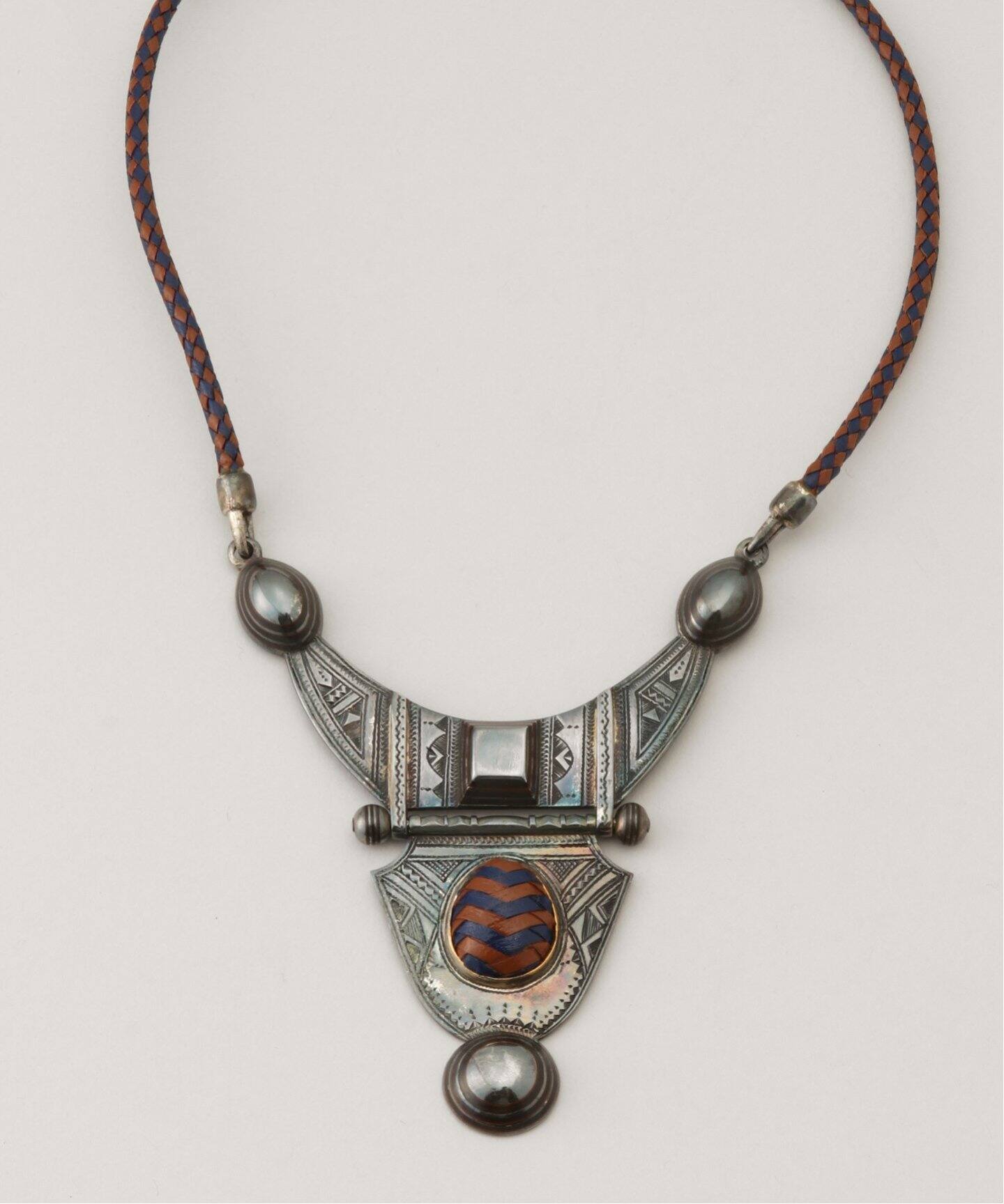 Vintage HERMES / エルメス 】Touareg Silver Choker Necklace 